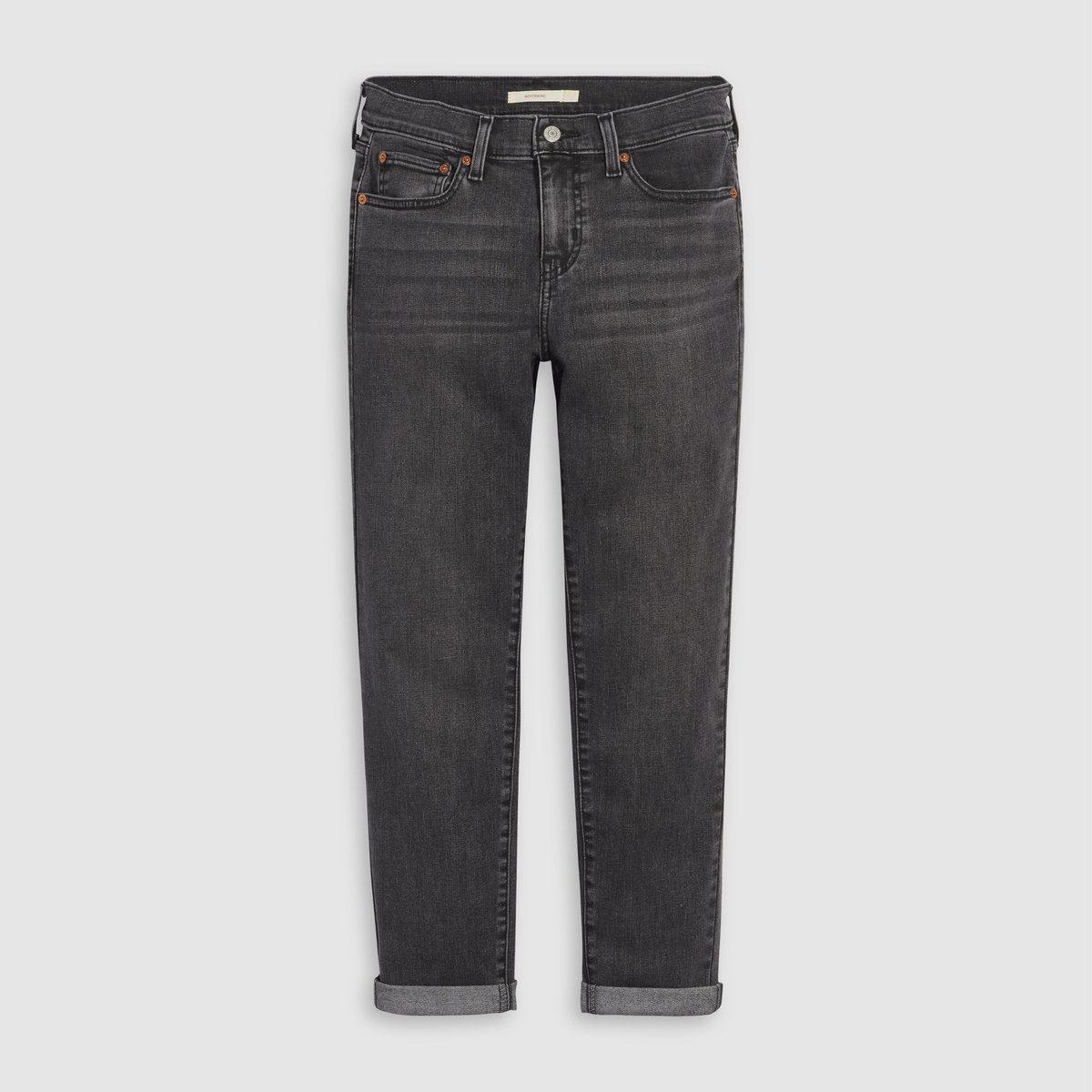 Jean Mid Rise Boyfriend noir - night is young, LEVI'S