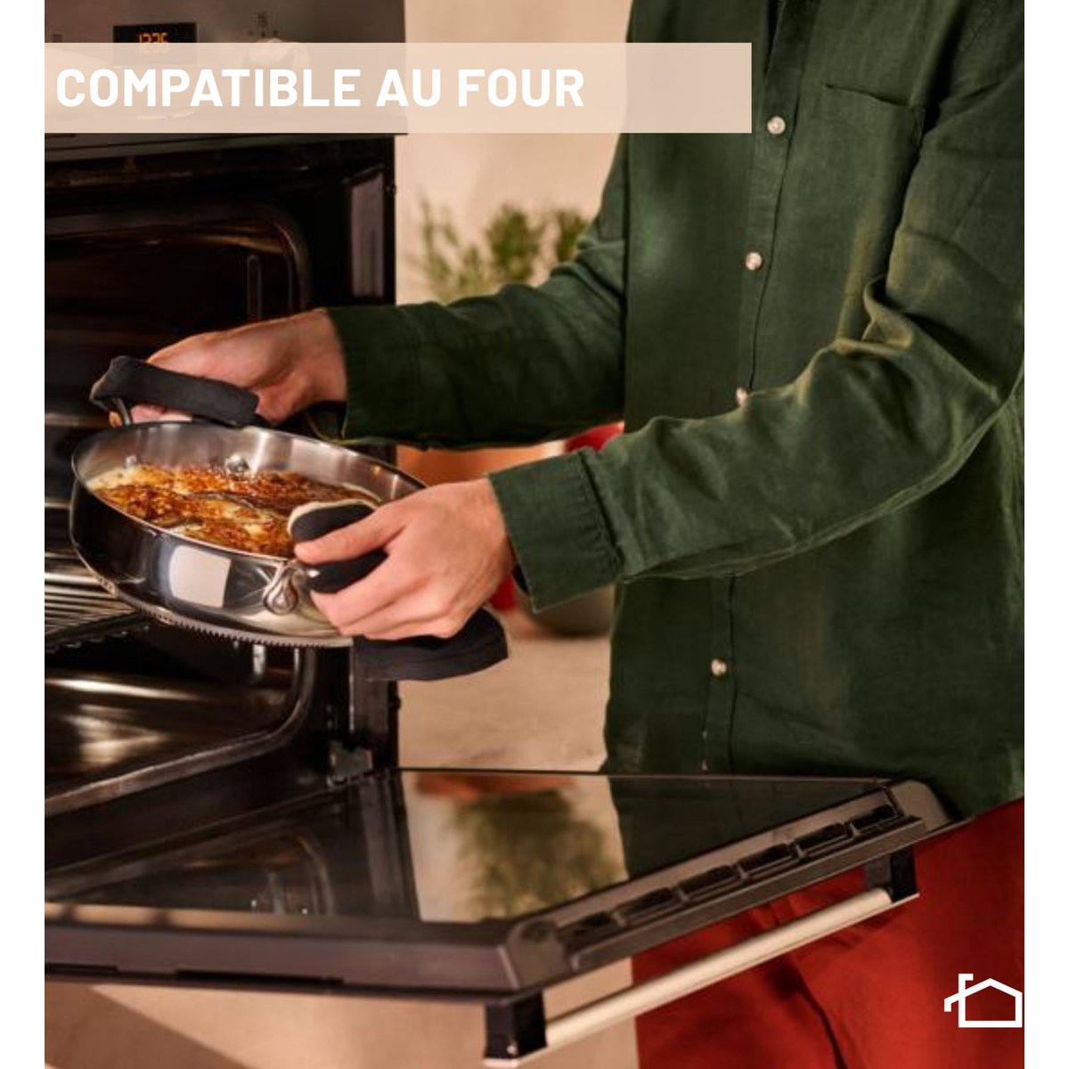 Casserole haute - ø14 cm gris, LAGOSTINA
