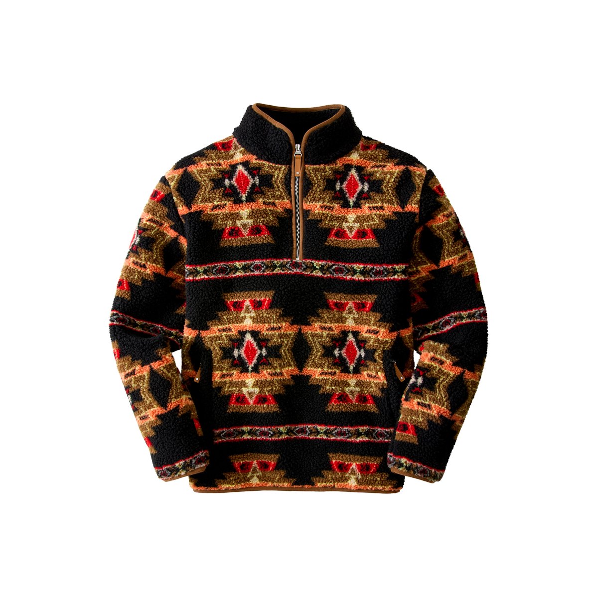 Sweat Col Cheminée Polaire Côté Sauvage multicolore, JOE BROWNS