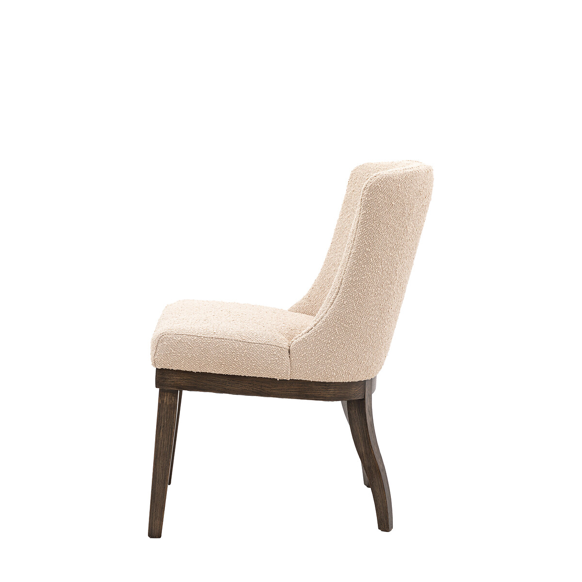 Tristan Bouclé Dining Chairs (Set of 2) linen, SO'HOME
