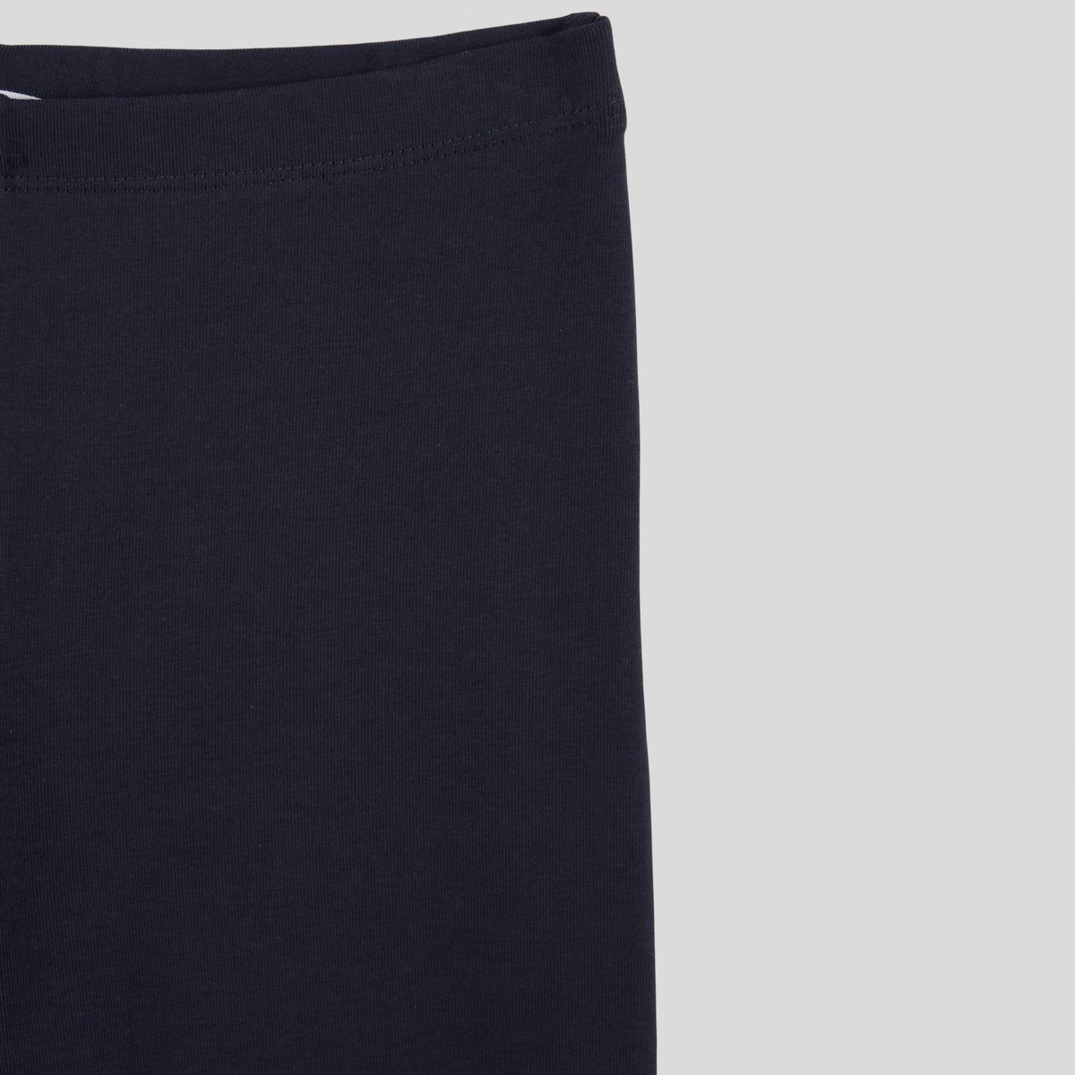Legging uni contenant du coton BIO GOTS marine, MONOPRIX