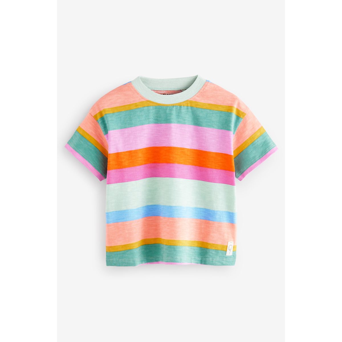 T-shirt à manches courtes, lot de 4 orange, NEXT