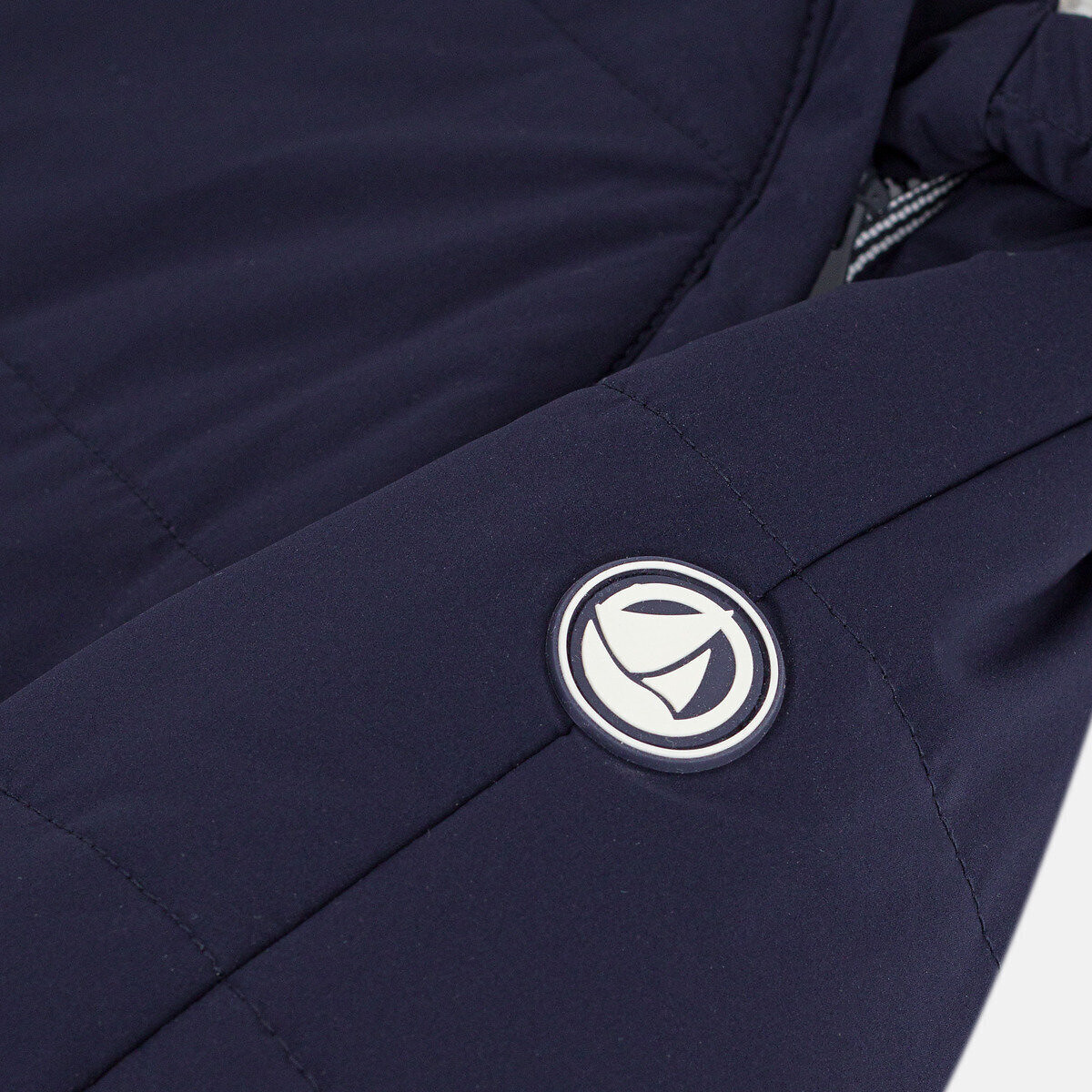Kombi-Jacke aus Polyester und Sherpa marine, PETIT BATEAU