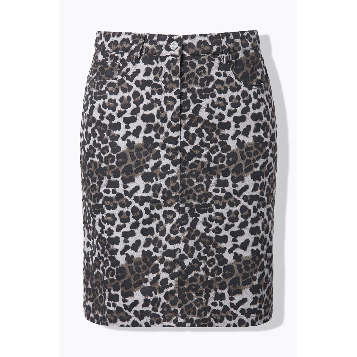 Jupe en jean gris pierre, STUDIO UNTOLD