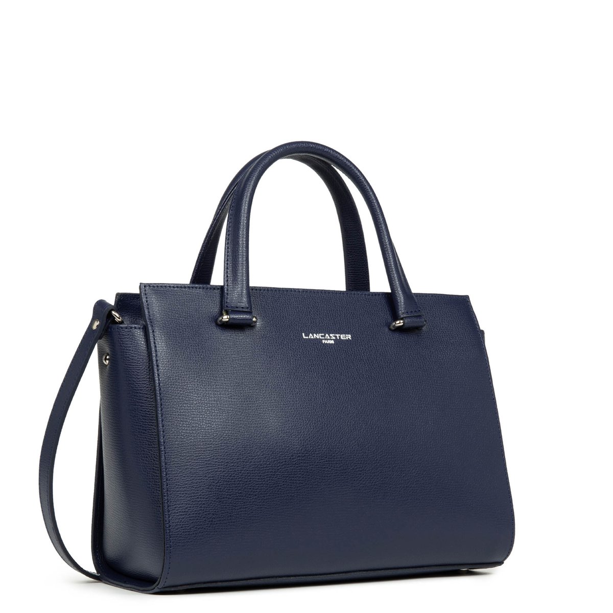 Sac à main, Made in France SIERRA bleu foncé, LANCASTER