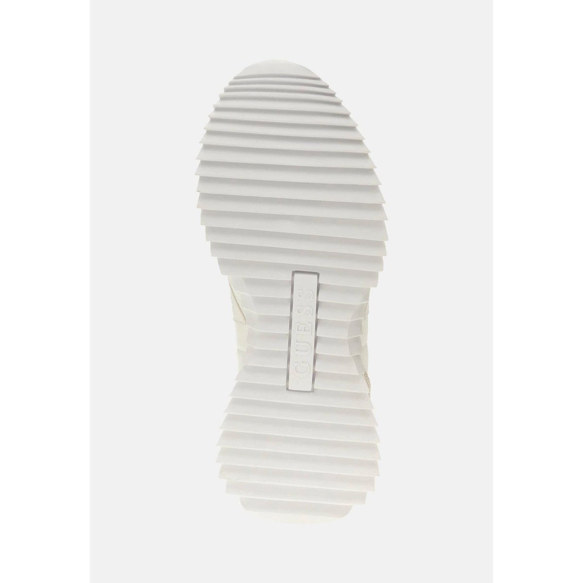 Baskets De Running Bail Cuir Mélangé beige multi, GUESS