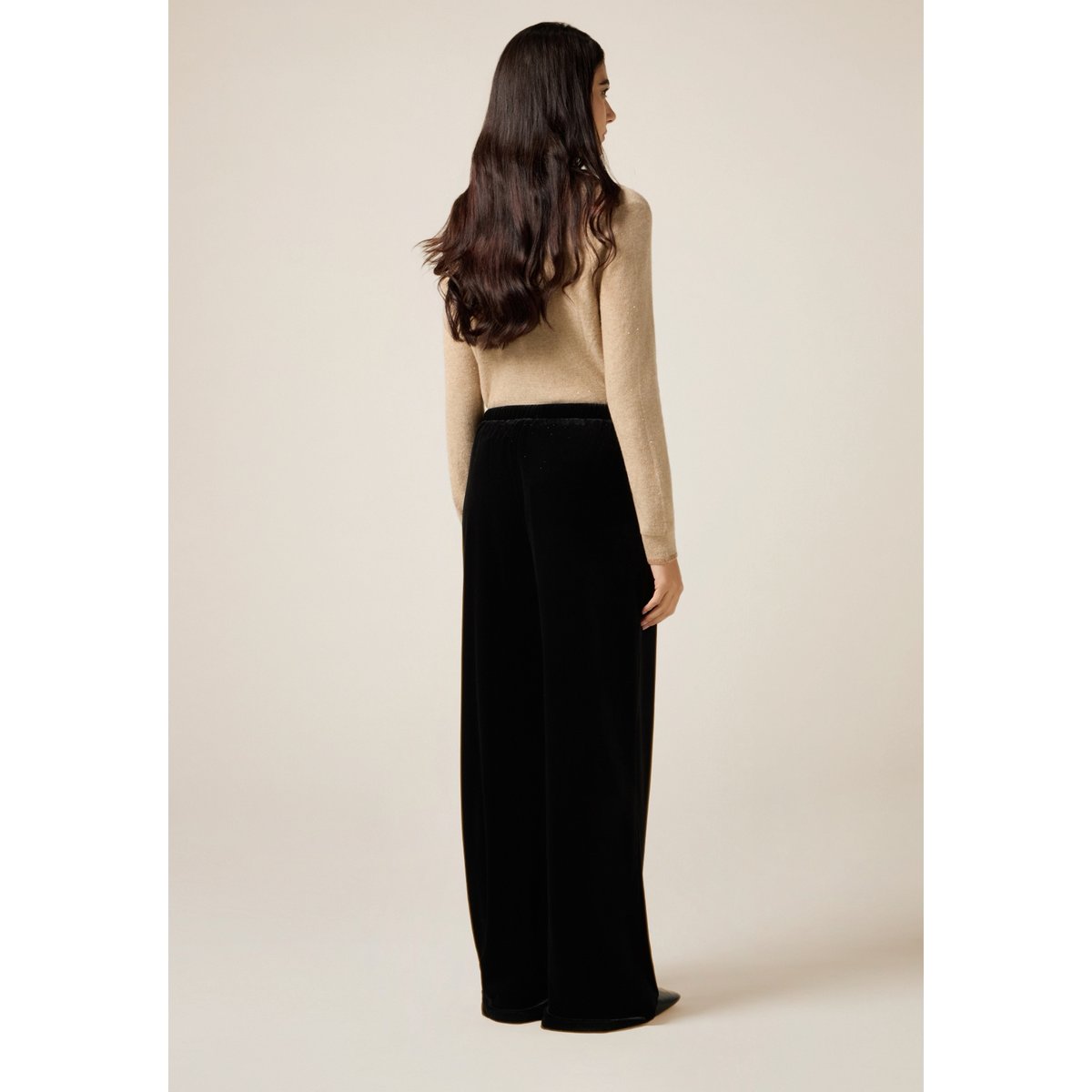 Pantalon palazzo noir, OLTRE