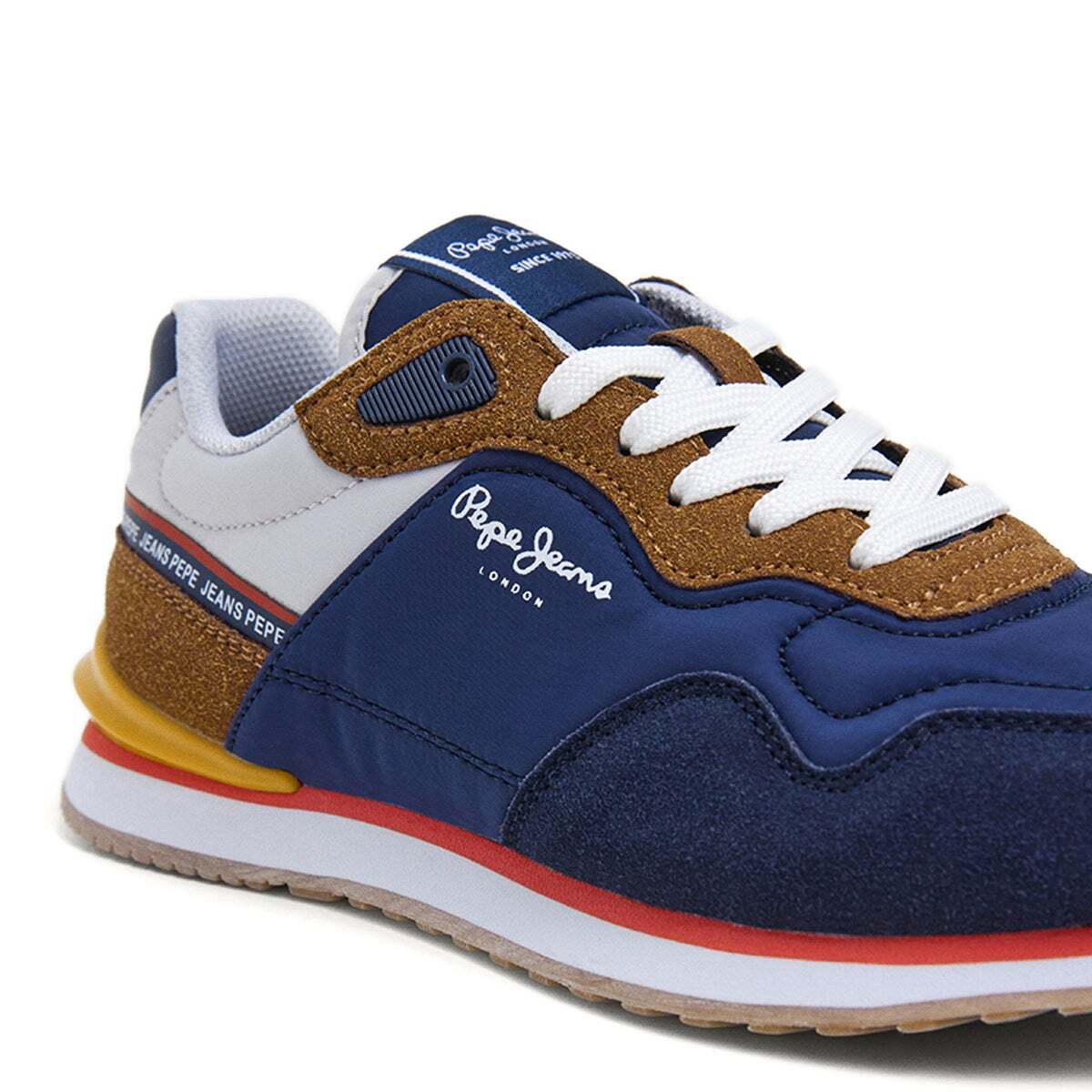 Baskets Combinées marine, PEPE JEANS