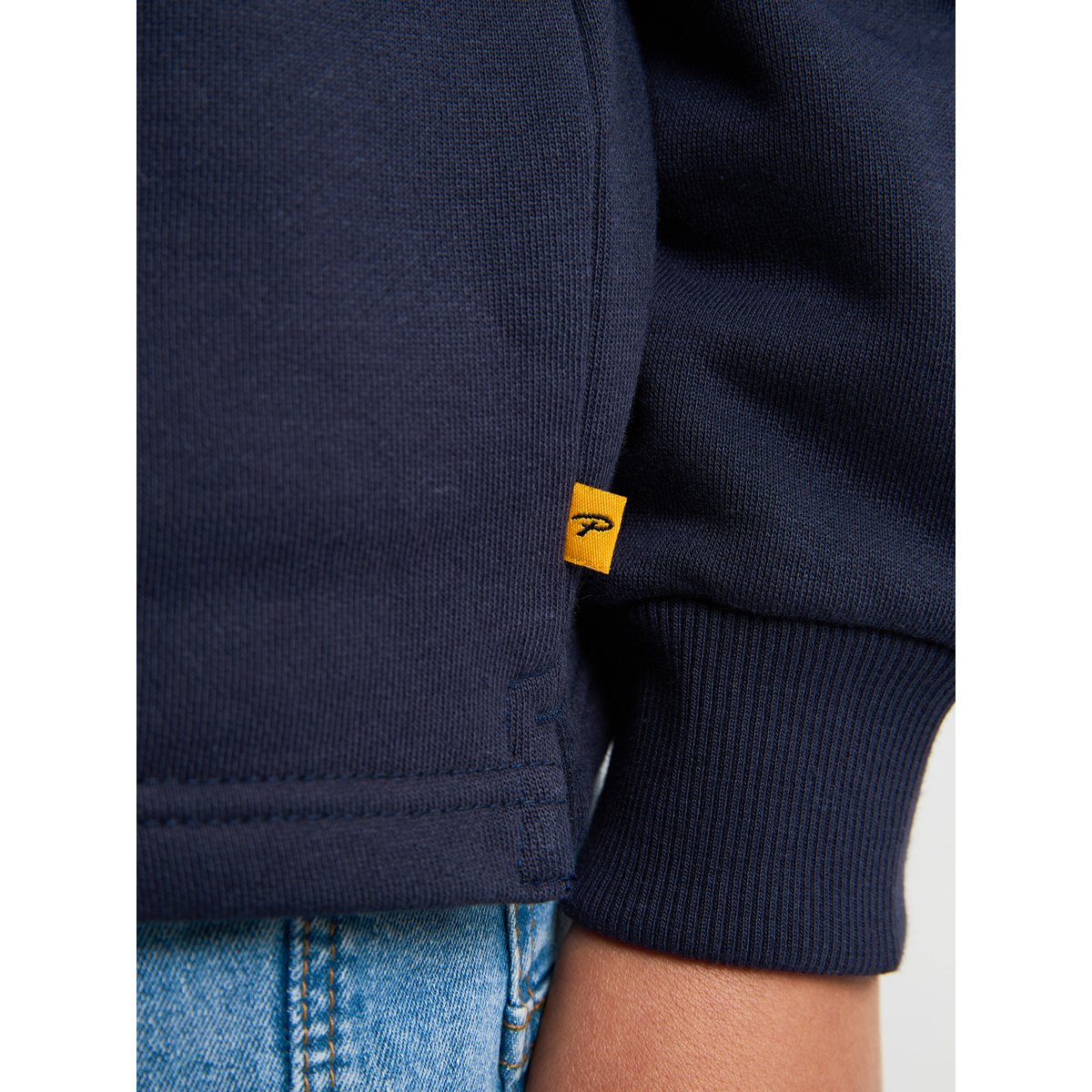 Pull à demi-zip skagit bleu royal navy, PETROL INDUSTRIES