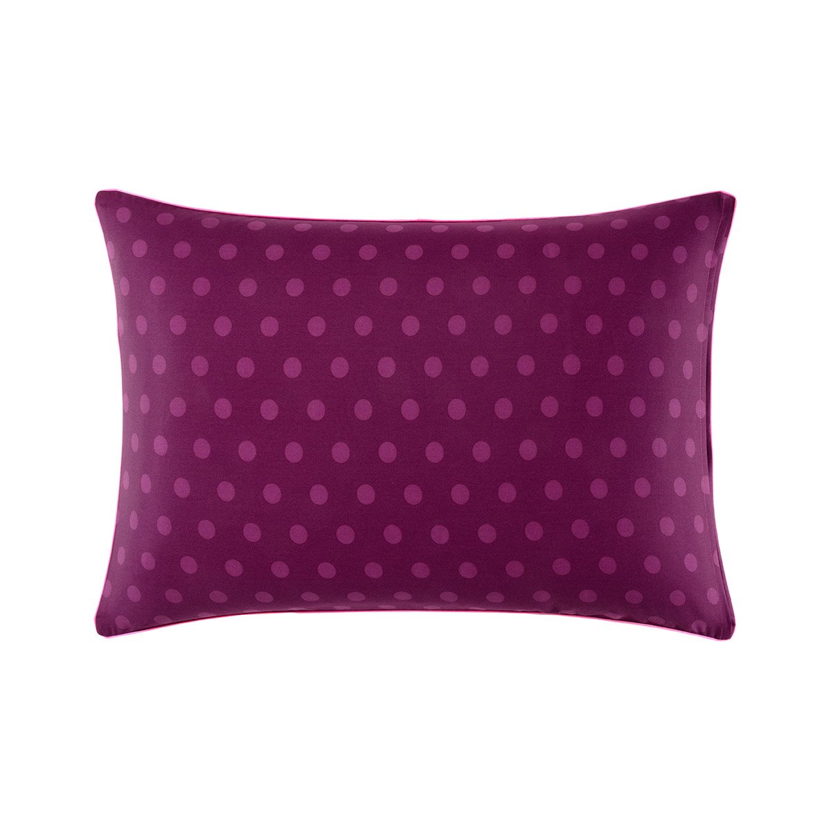 Taie d'oreiller en satin, K BOUQUET multicolore, KENZO HOME