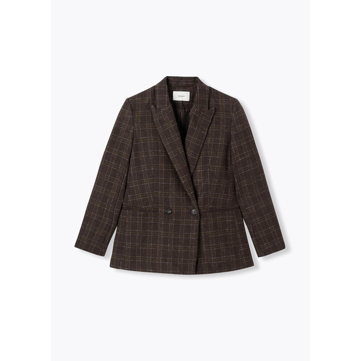 Veste blazer à carreaux carreaux multicolores, PROMOD