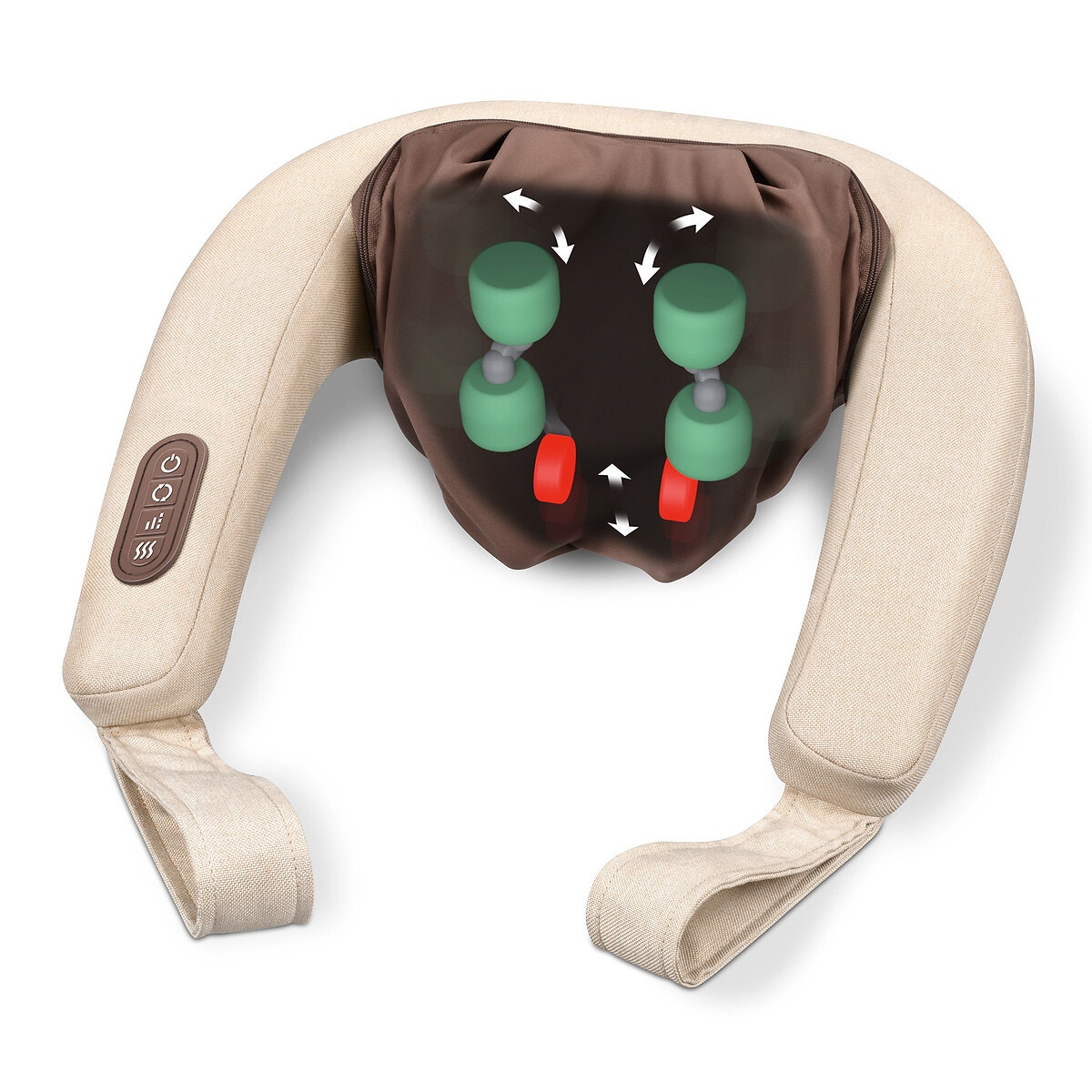 Appareil De Massage 4d Pour La Nuque Mg 153 marron beige foncé, BEURER
