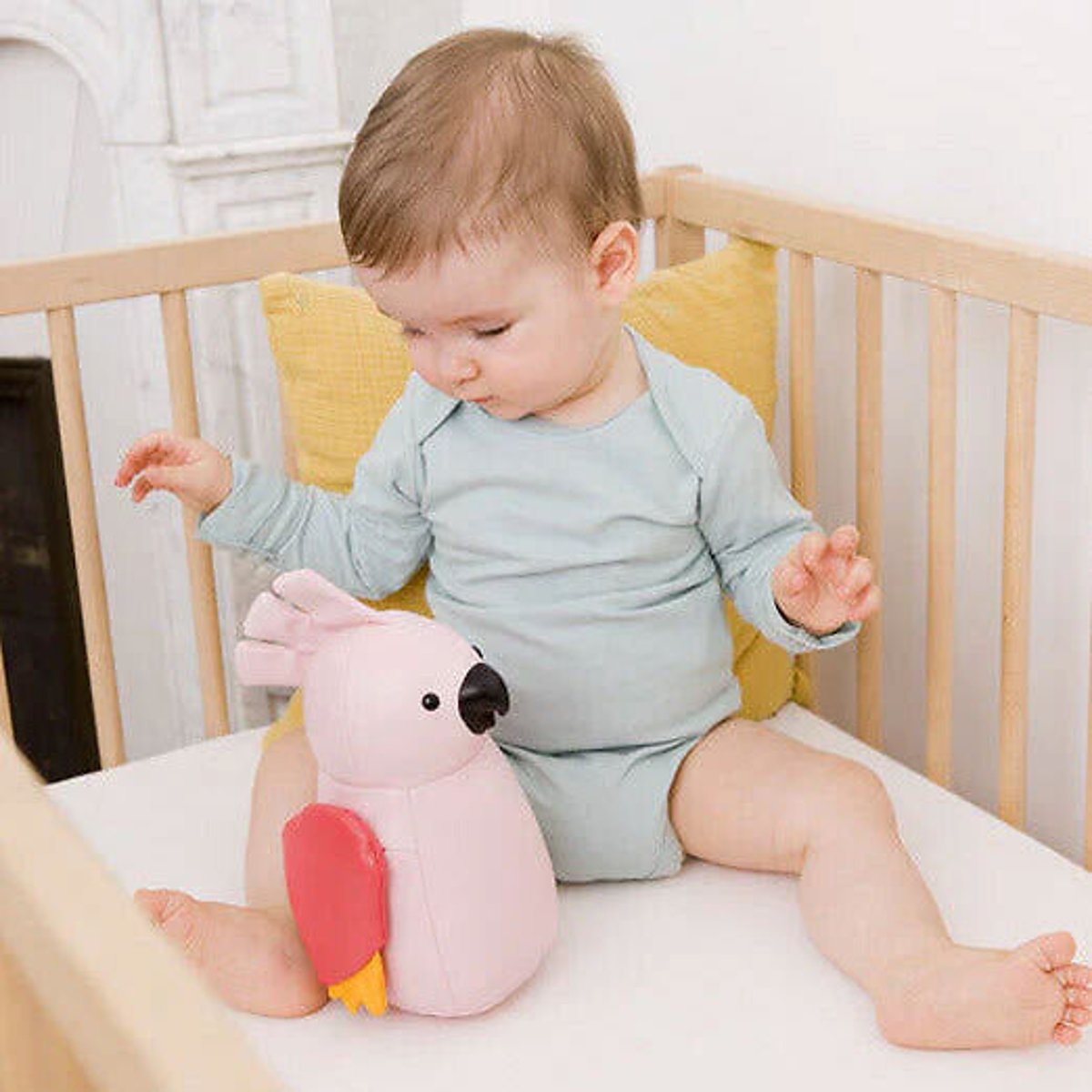 Peluche Musical Paris O Periquito 20Cm, Little Big Friends  multicolor, LITTLE BIG FRIENDS