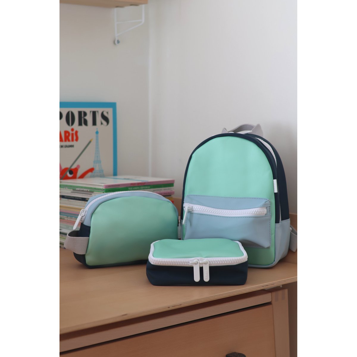 Trousse à gouter isotherme FARO matcha latte, BEABA