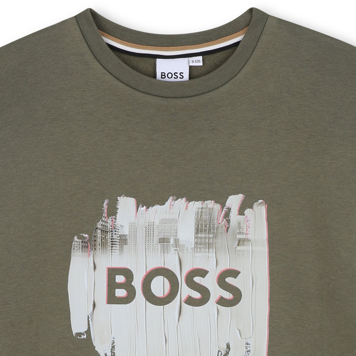 Sweat tilleul, BOSS KIDSWEAR