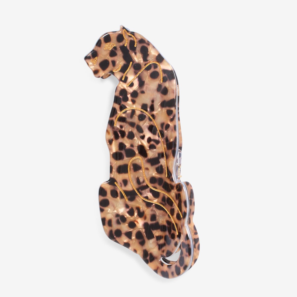Pince à cheveux guepard marron, BALABOOSTE