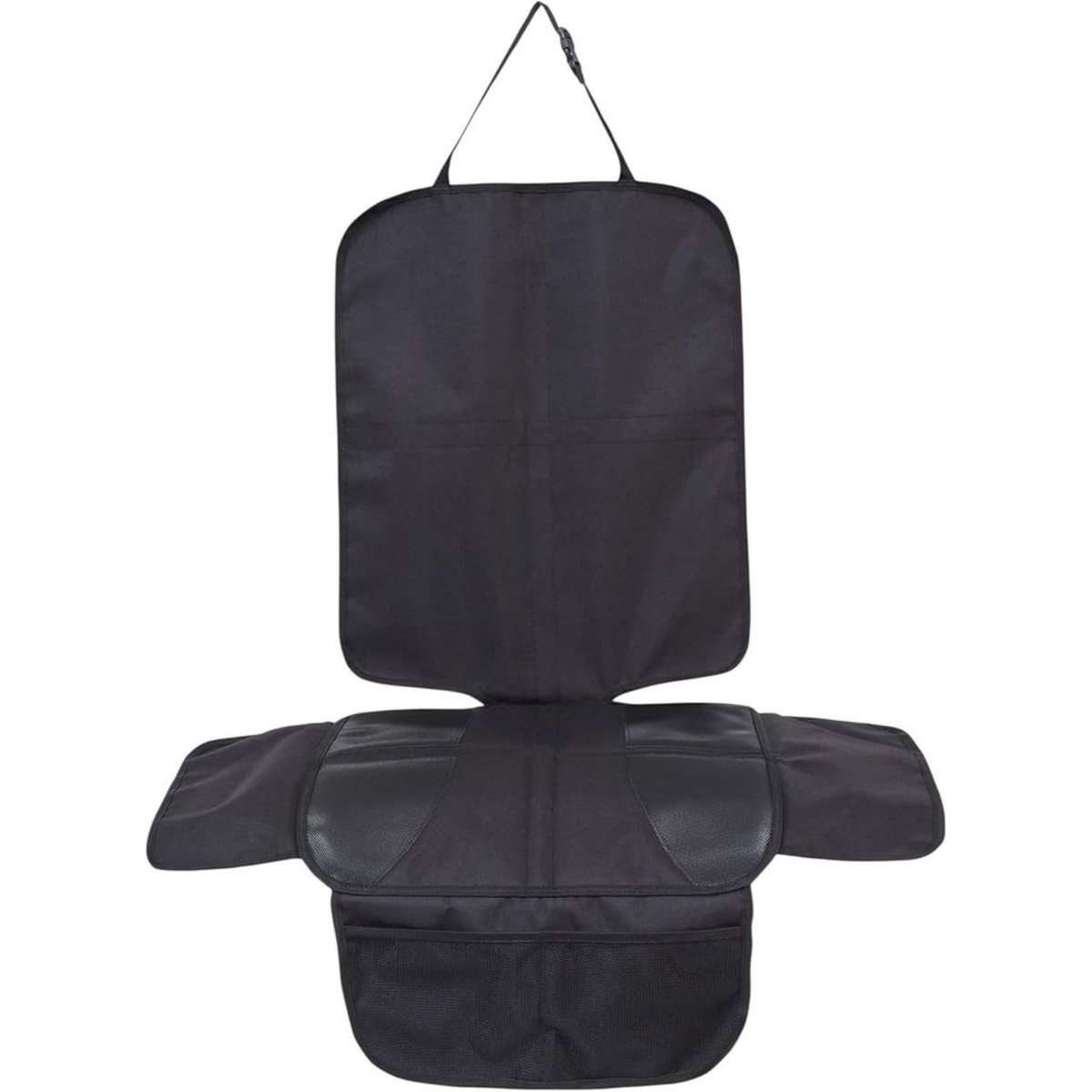 Protection de siège voiture avec ailettes couleur unique, TINEO