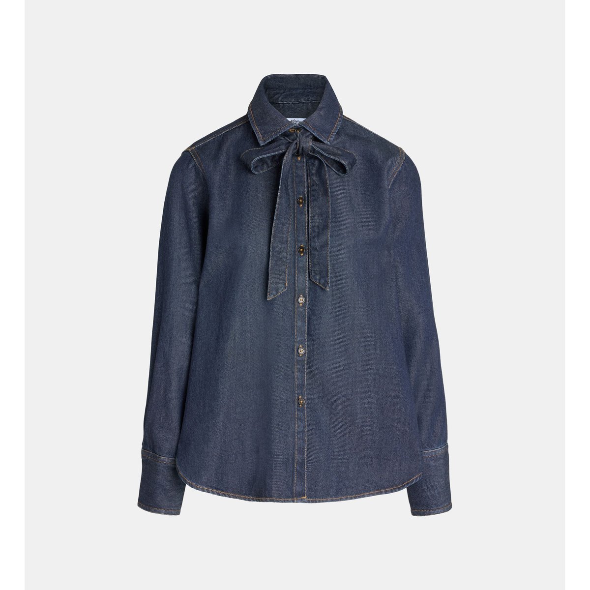 Chemise droite denim florine dnml bleu foncé, GALERIES LAFAYETTE