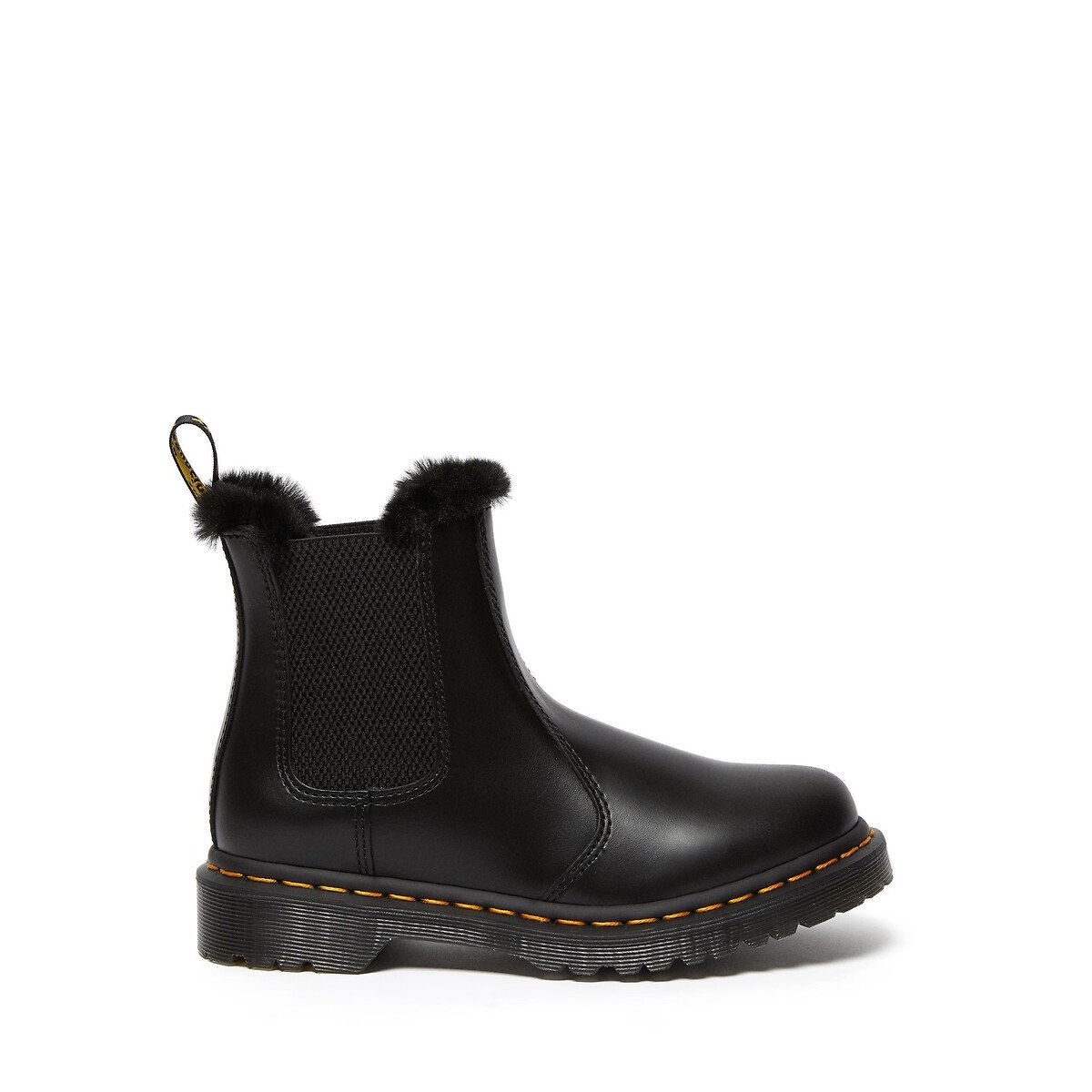 Boots chelsea cuir 2976 Leonore noir, DR. MARTENS