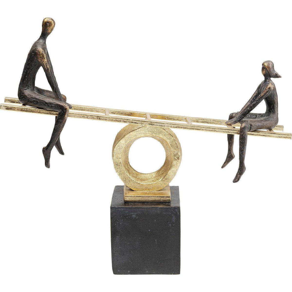 Déco personnages balancier or, KARE DESIGN