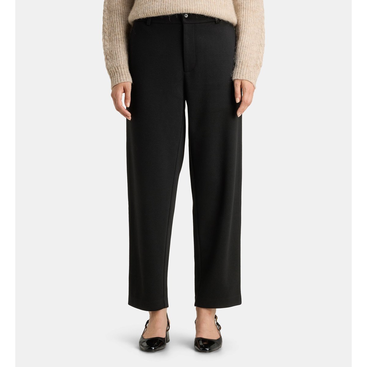 Pantalon droit flint chevrons noir, GALERIES LAFAYETTE
