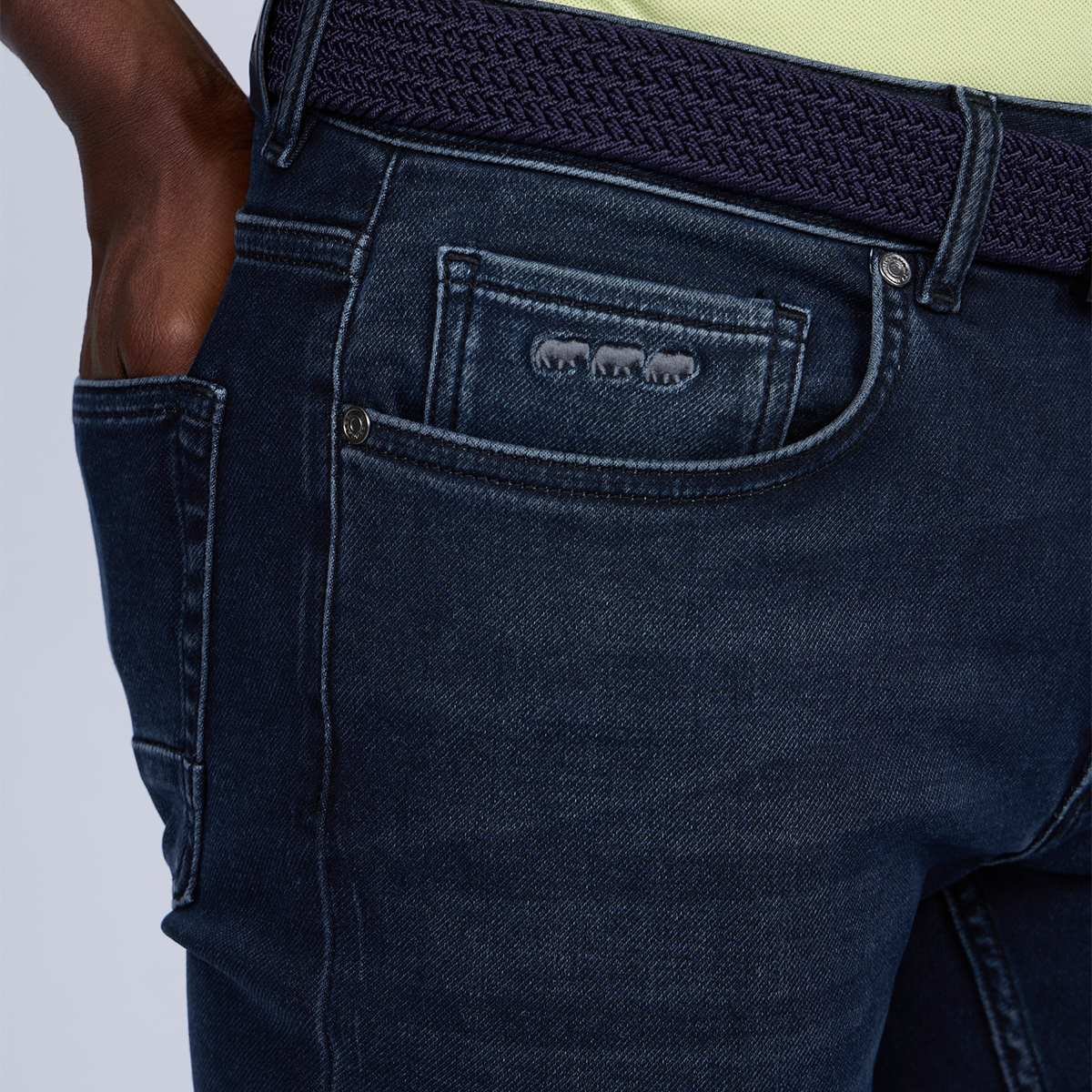 Joggjean blue black, MISE AU GREEN