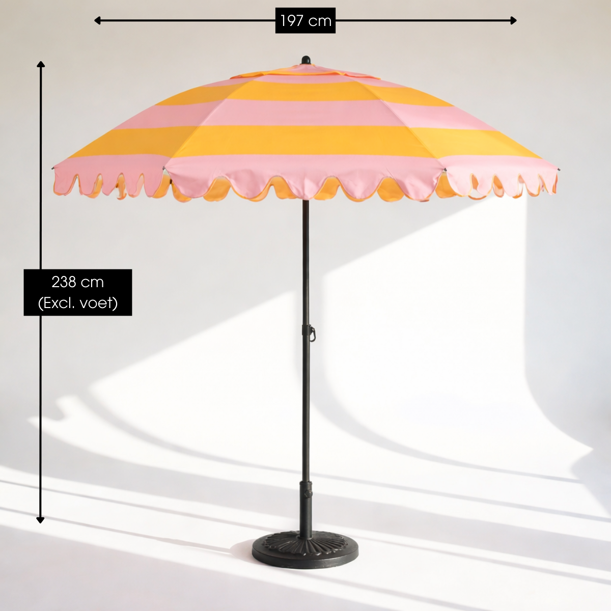 Parasol jaune, MICA DECORATIONS