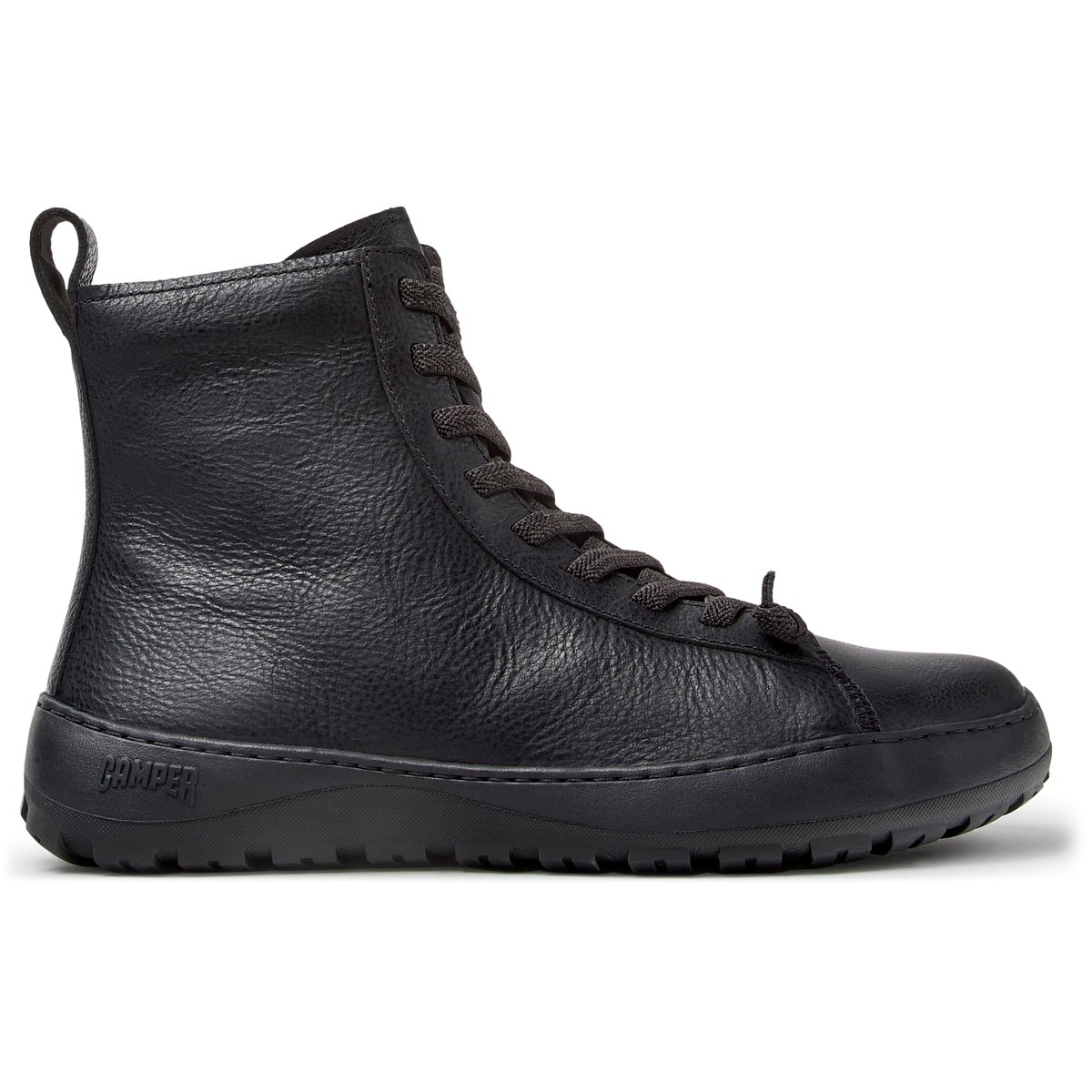 Bottines Peu Serra Suede Leather noir 001, CAMPER
