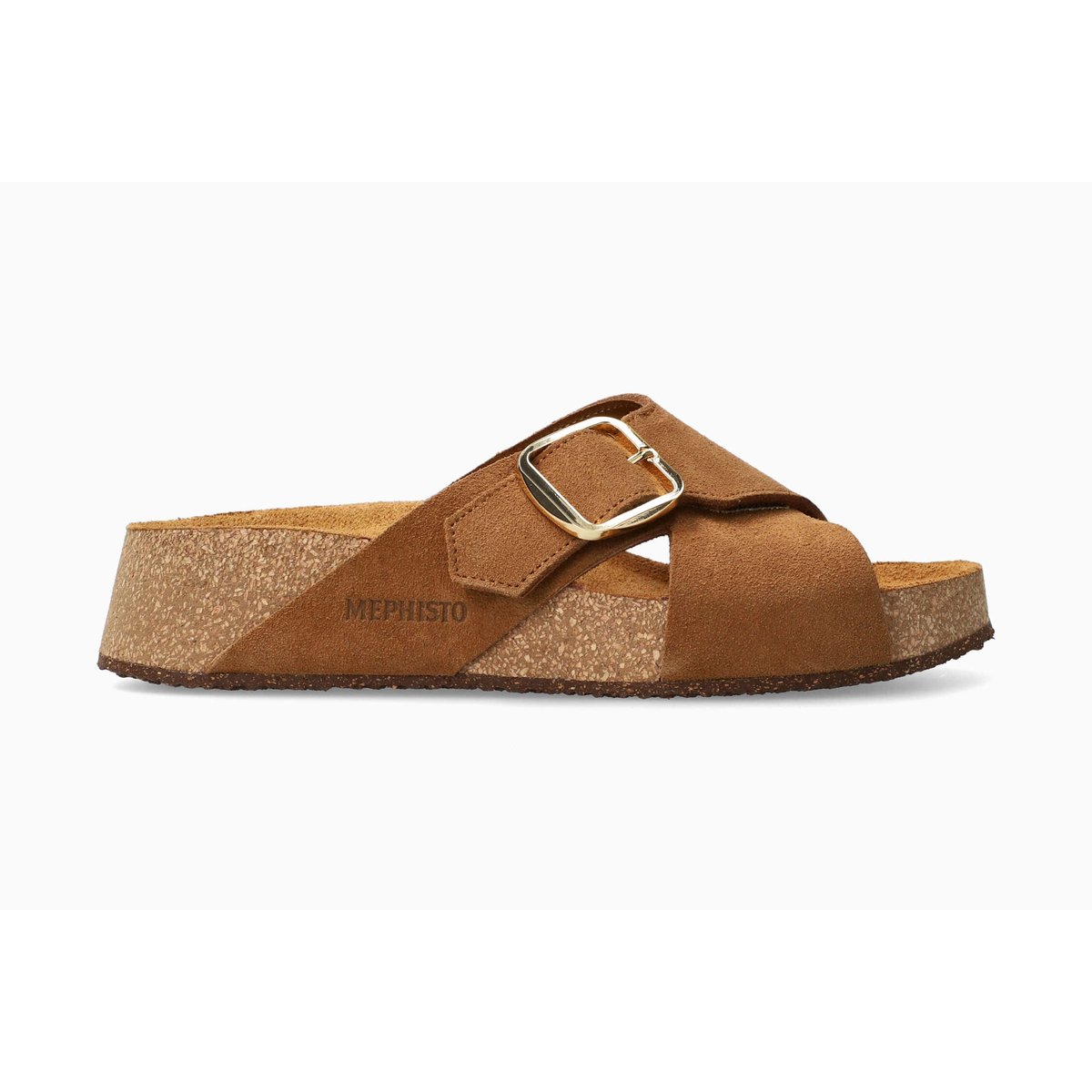 Sandales en cuir BERRIE marron tobacco 5149, MEPHISTO