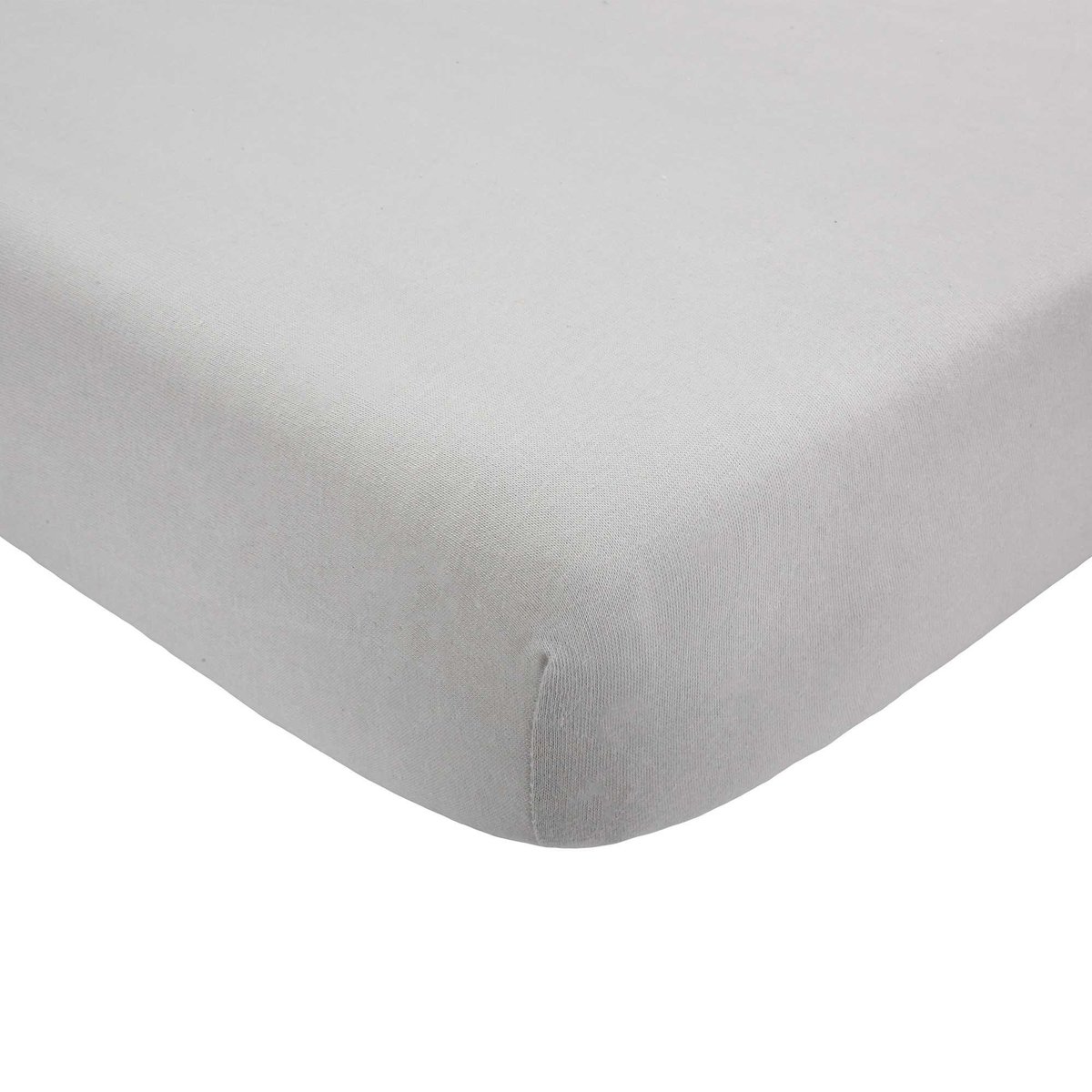 Drap housse OEKO-TEX® STANDARD 100 gris, TROIS KILOS SEPT