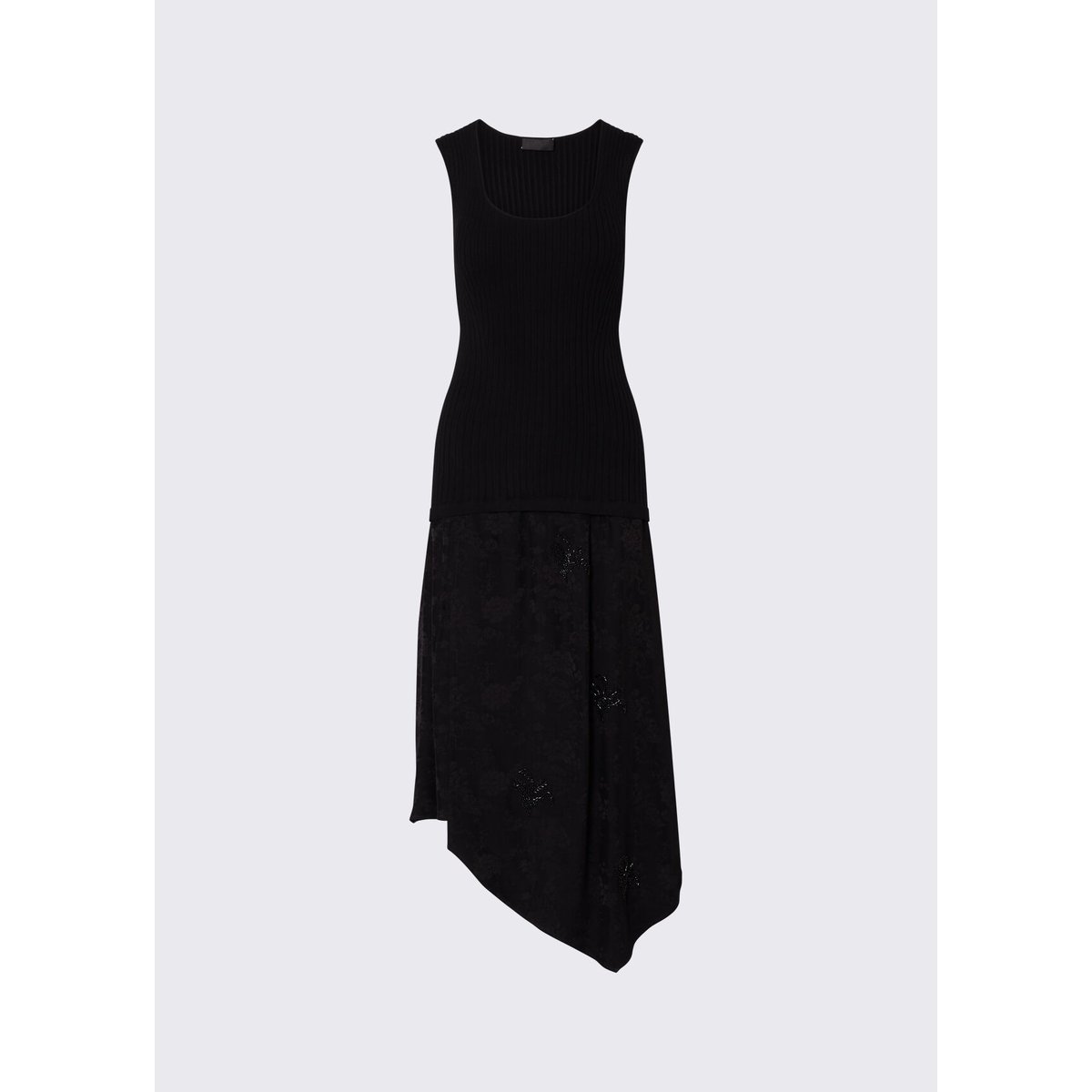 Robe avec Broderies Bijoux noir, LIU JO