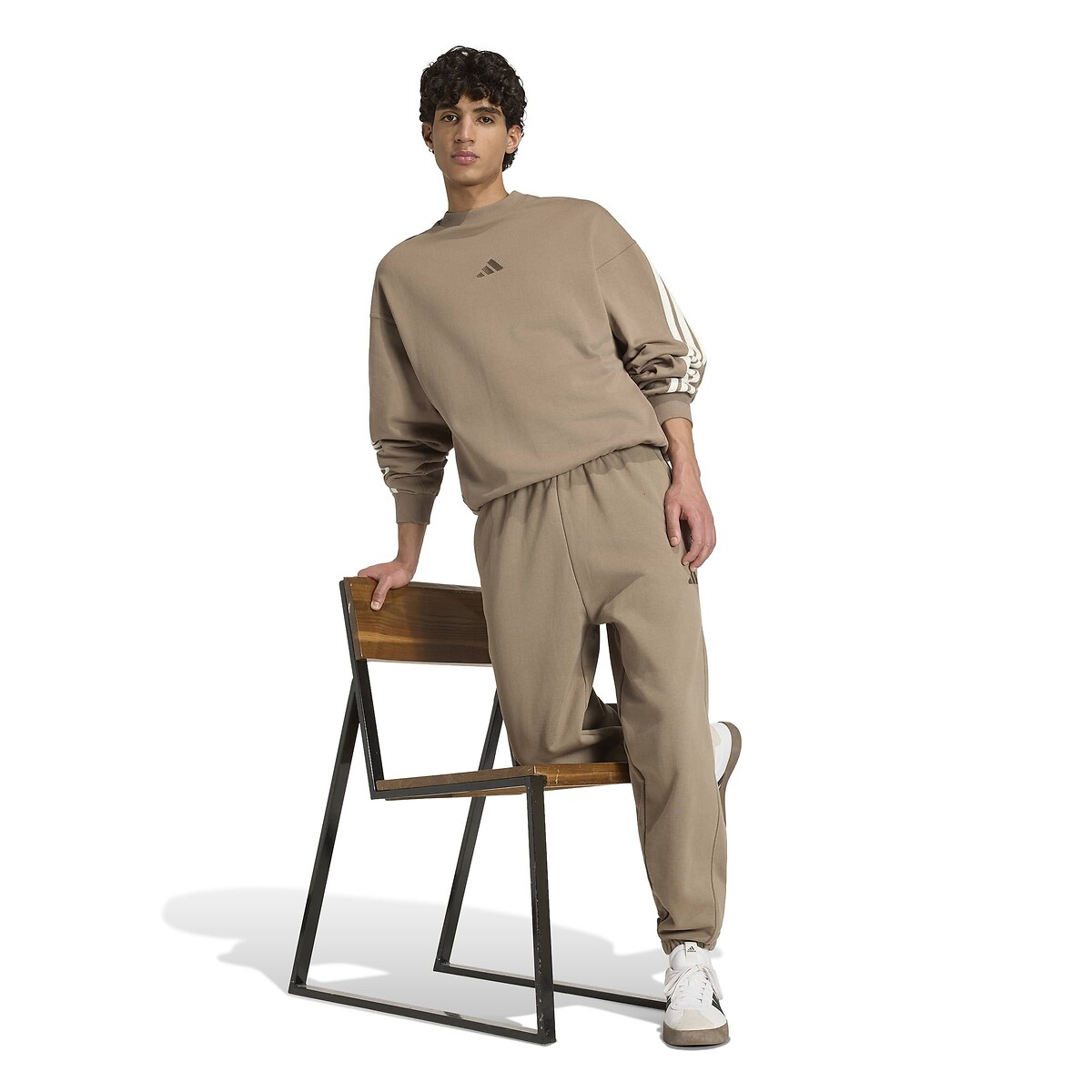 Felpa girocollo, FUTURE ICONS marrone, ADIDAS SPORTSWEAR