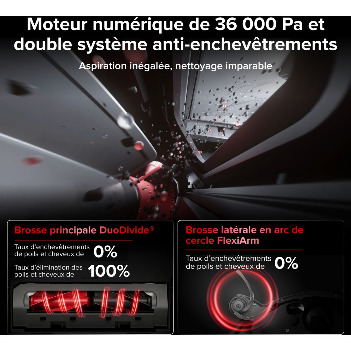 Robot Aspirateur Laveur Saros 20X Black couleur unique, ROBOROCK