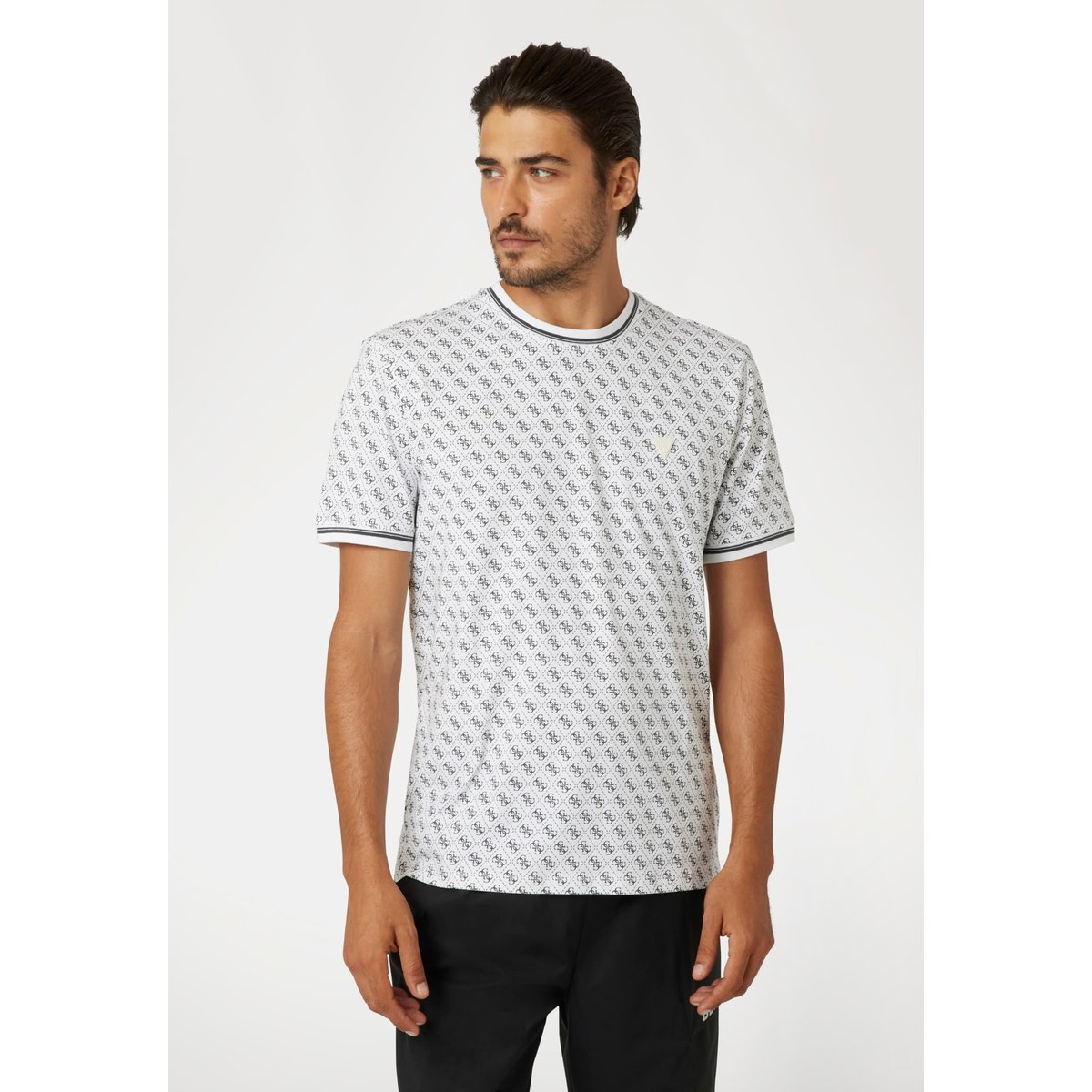 T-Shirt À Logo 4G blanc multi, GUESS
