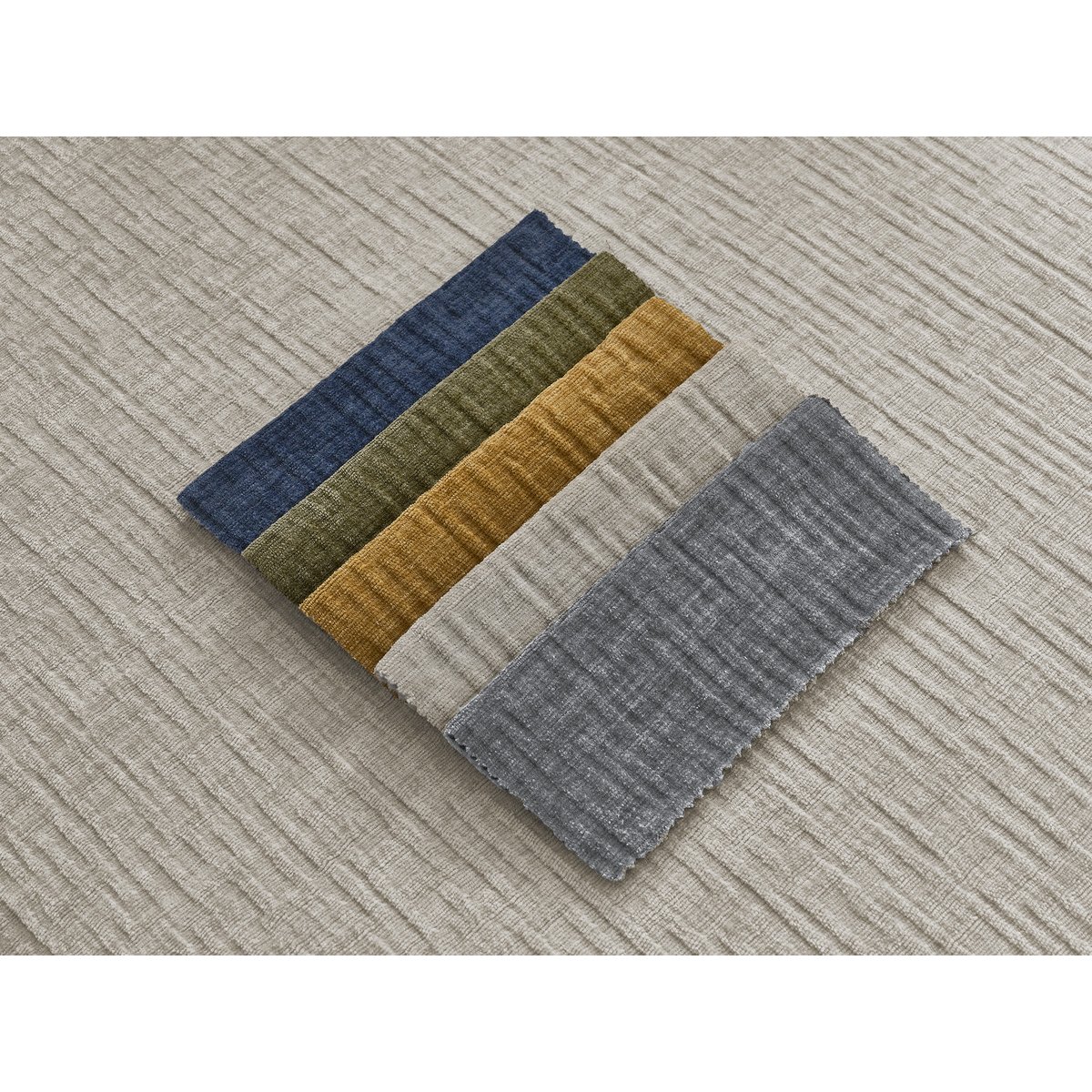Canapé modulable 5 places en tissu texturé, JANA beige, BOBOCHIC