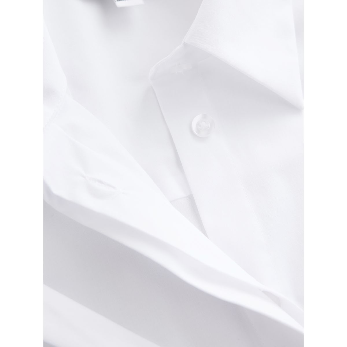 Chemise stretch ajustée, lot de 5 blanc, NEXT