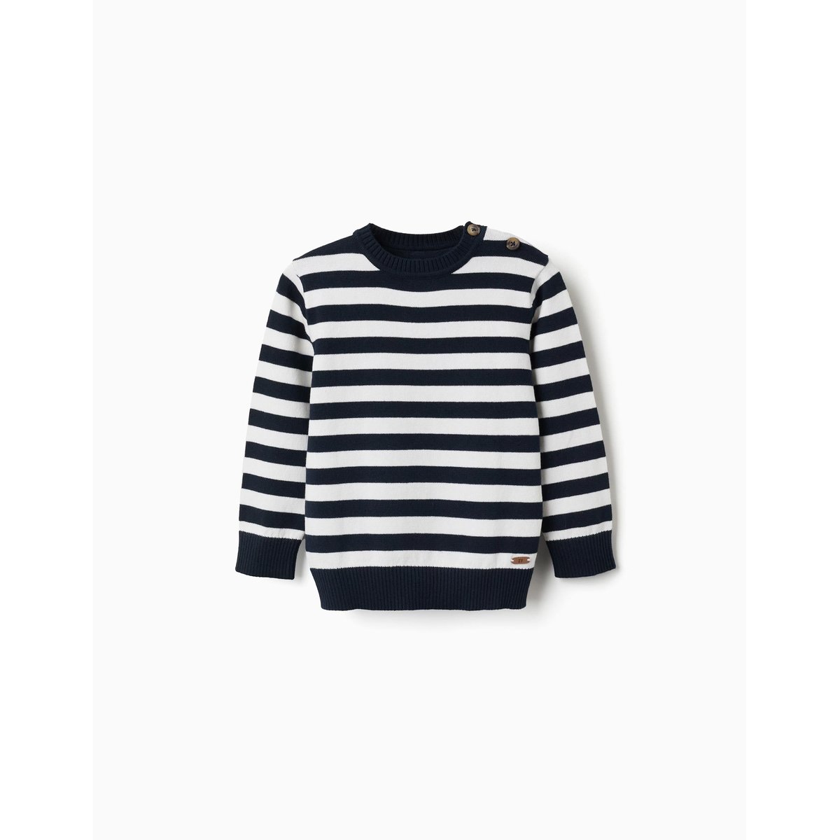 Pull en maille à rayures bleu foncé, ZIPPY
