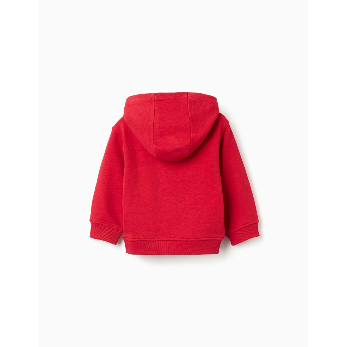Sweat à capuche avec broderie en bouclettes ZY rouge, ZIPPY