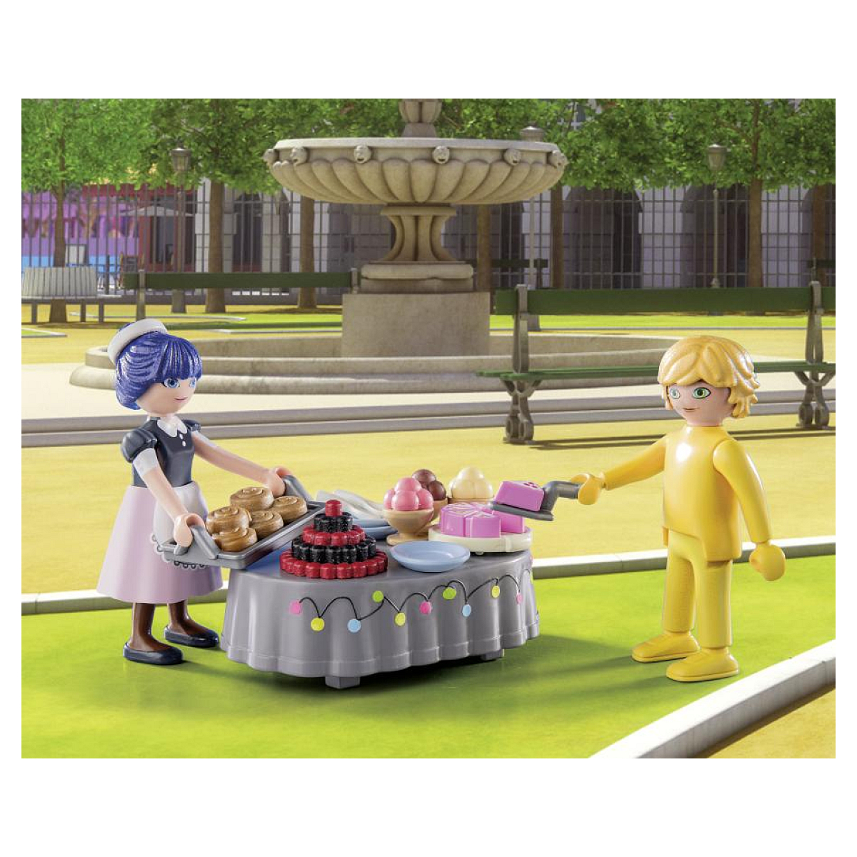Calendrier de l'Avent Pique-nique à Paris multicolore, PLAYMOBIL