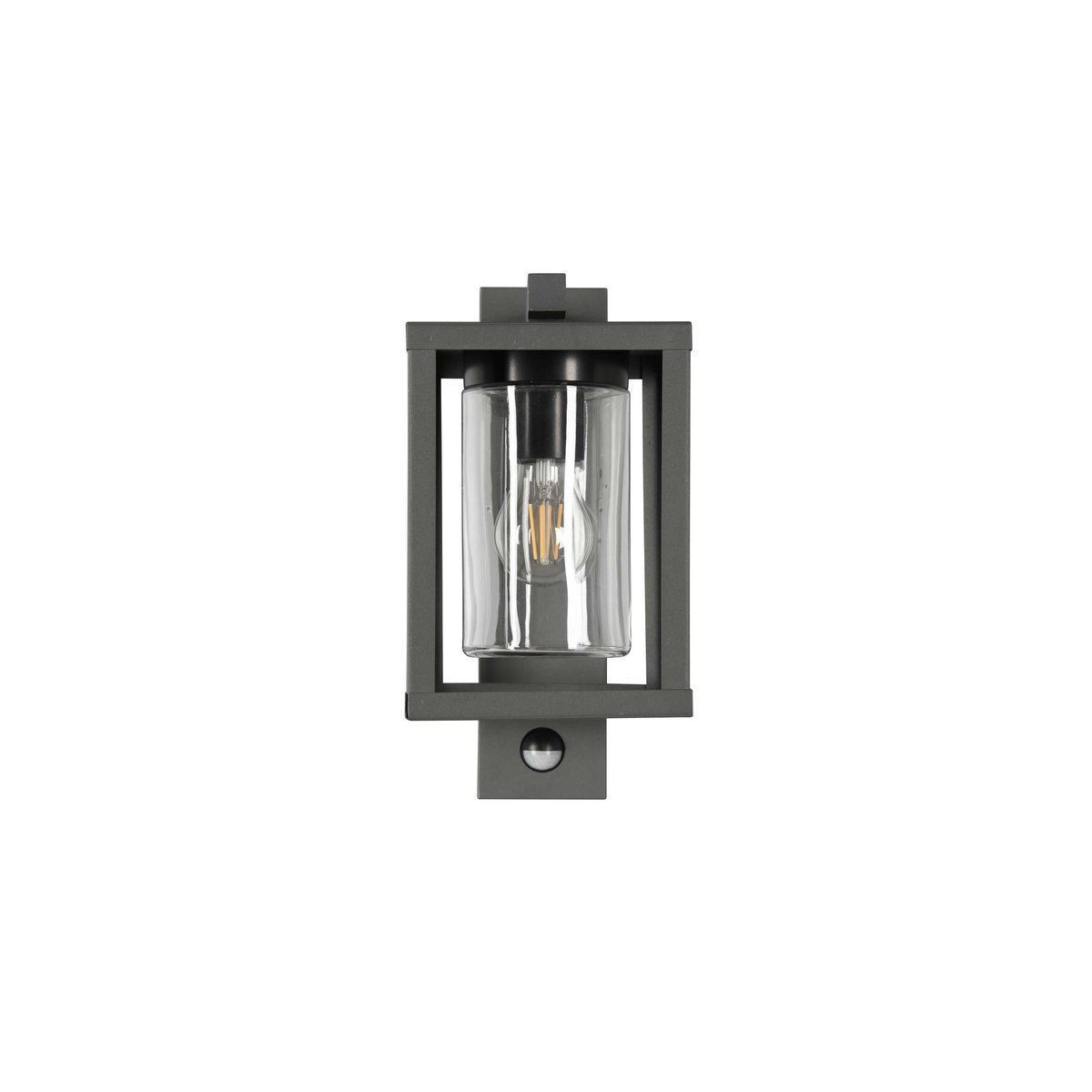 Applique de jardin en métal industriel, LUNGA anthracite, TRIO
