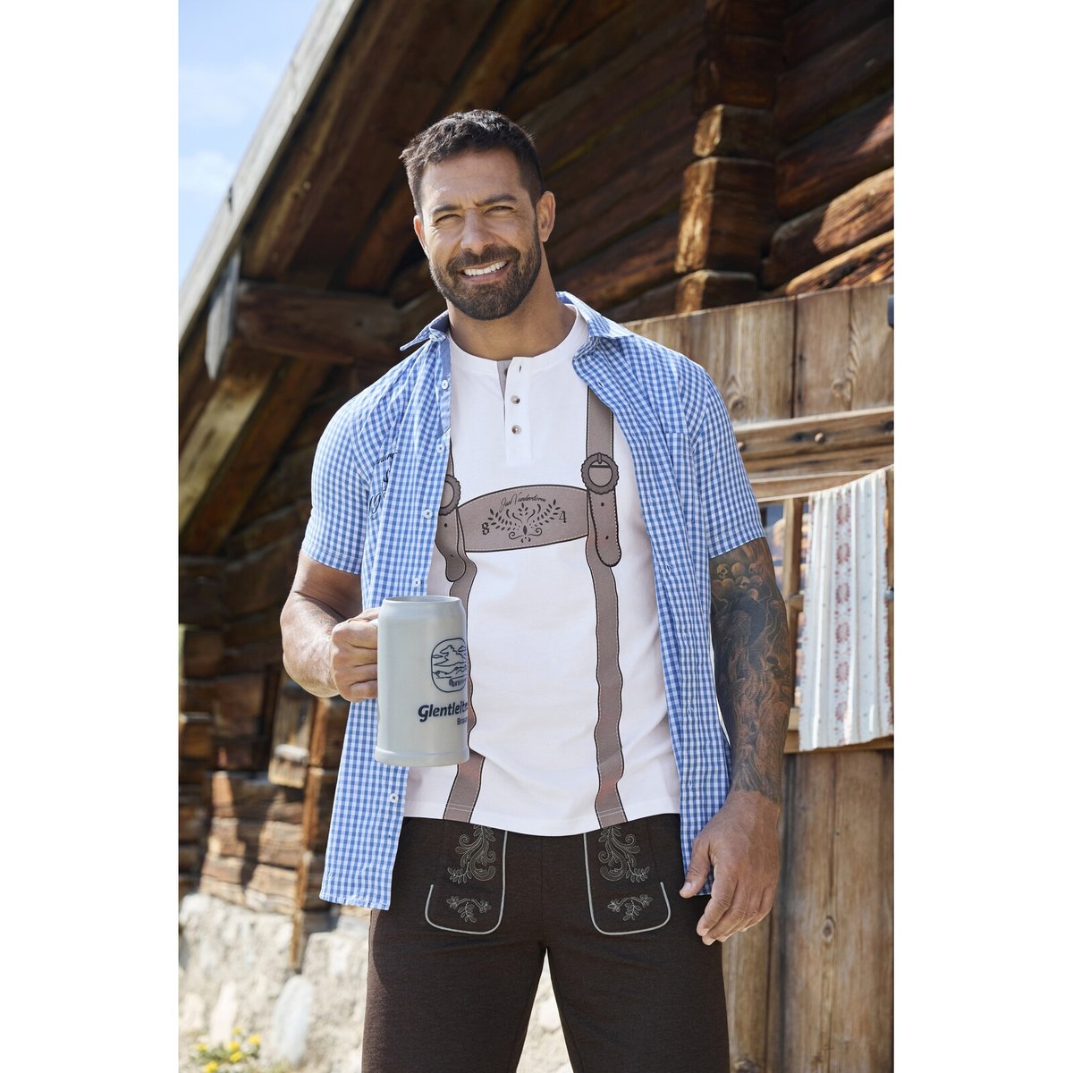 T-shirt KELBY blanc, JAN VANDERSTORM