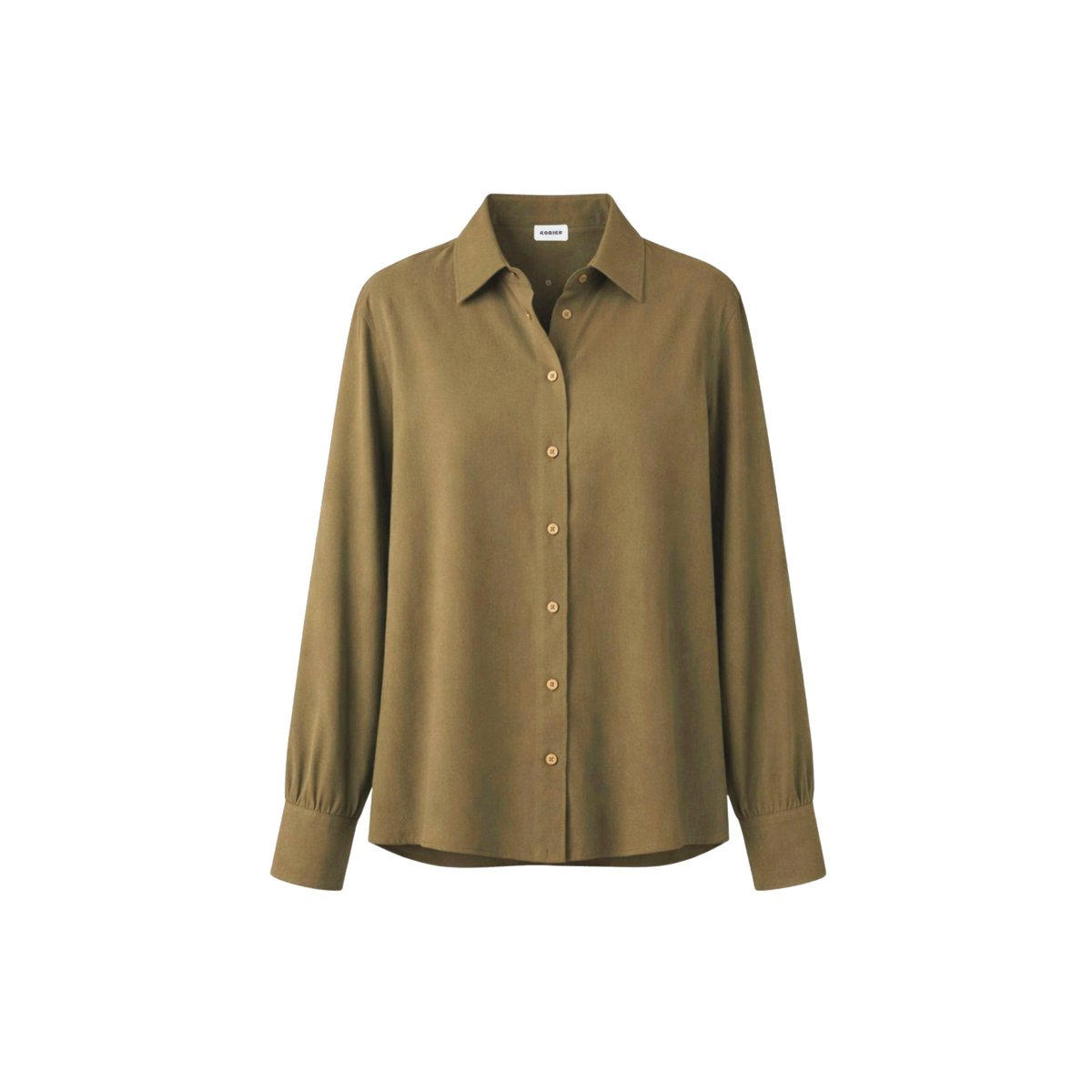 Chemise tunique ample vert kaki, RODIER
