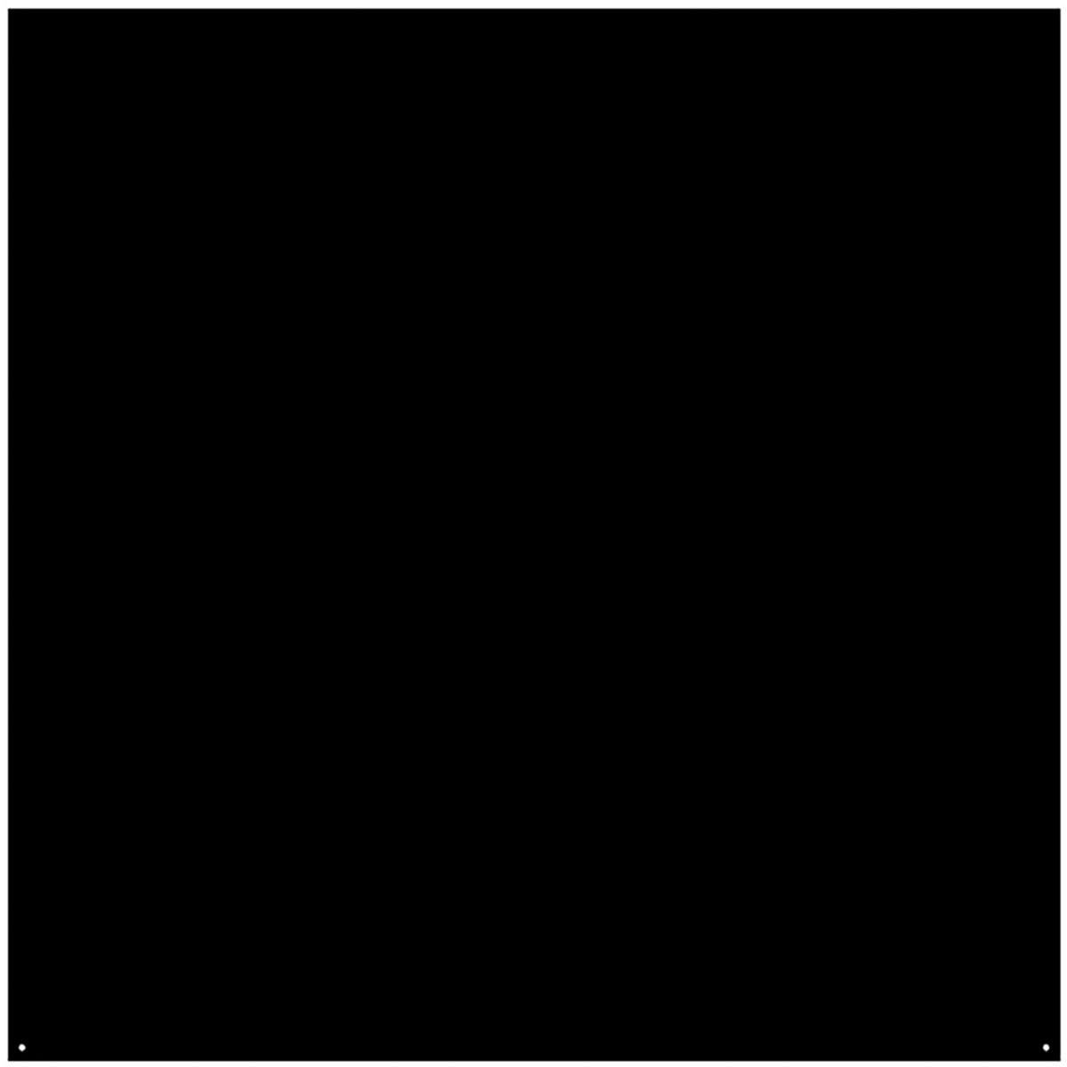 Plaque de sol Carrée extérieure noire 75 couleur unique, LE MARQUIER