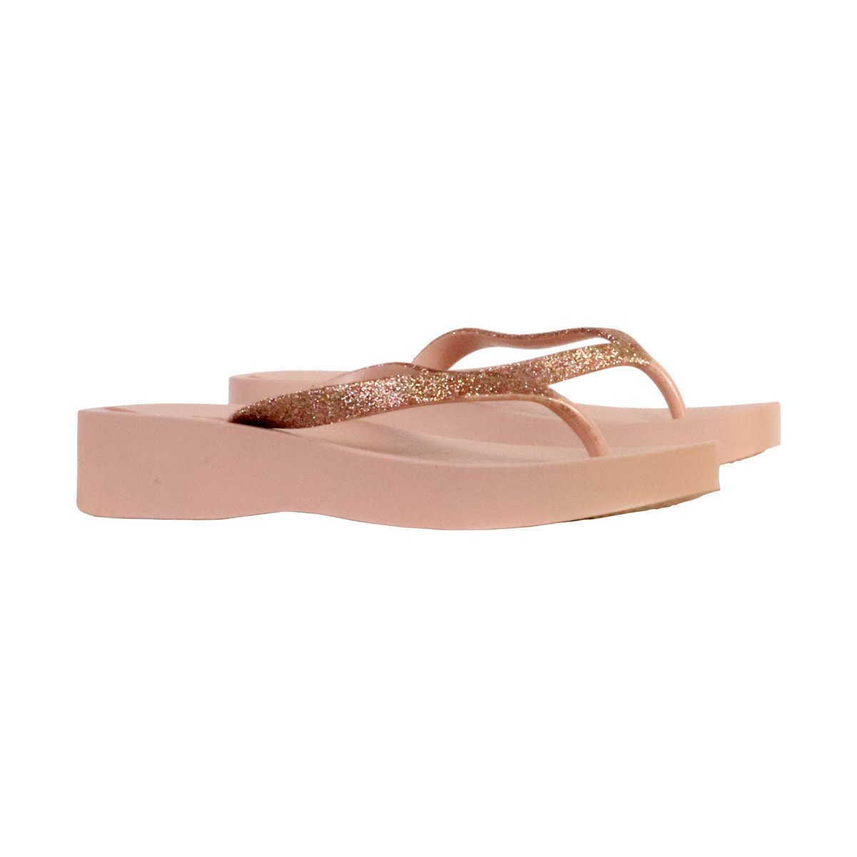 Tong Compensées à Enfiler Mesh Chic Plat rose/rose, IPANEMA