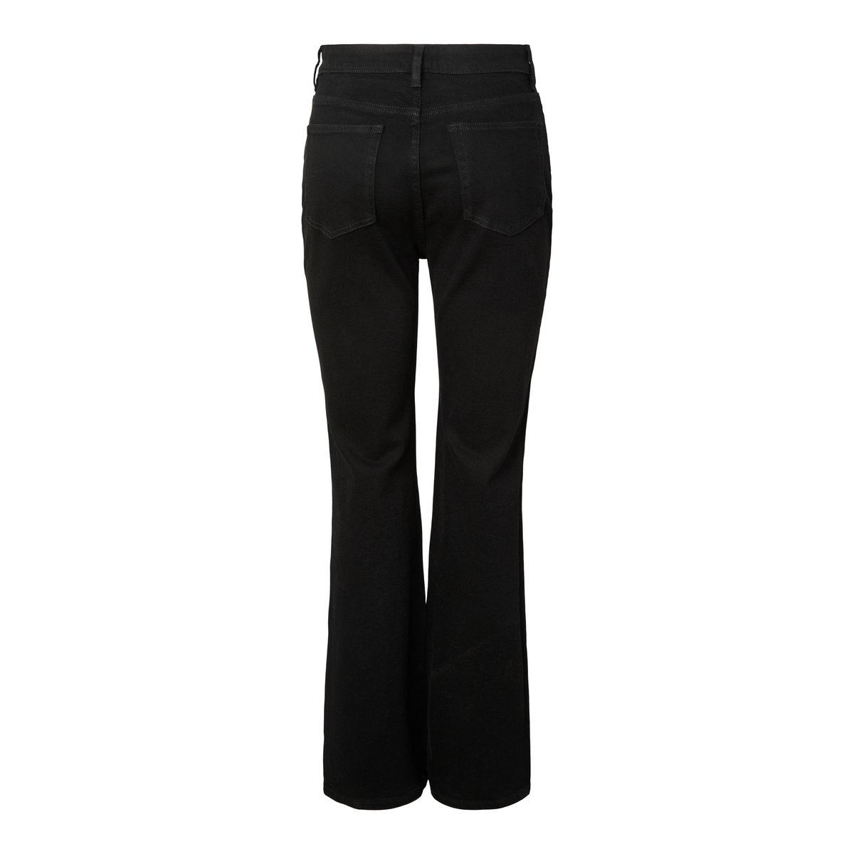 Jean Évasé noir - black denim1, PIECES