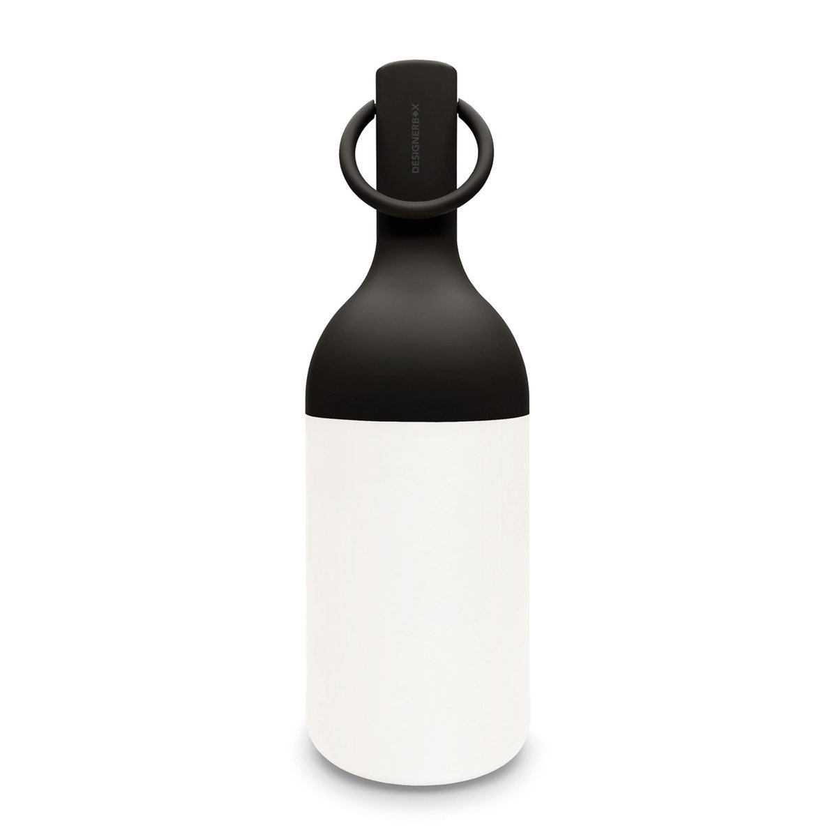 Lampe nomade en plastique - ELO blanc et noir, MAISON PAVANE