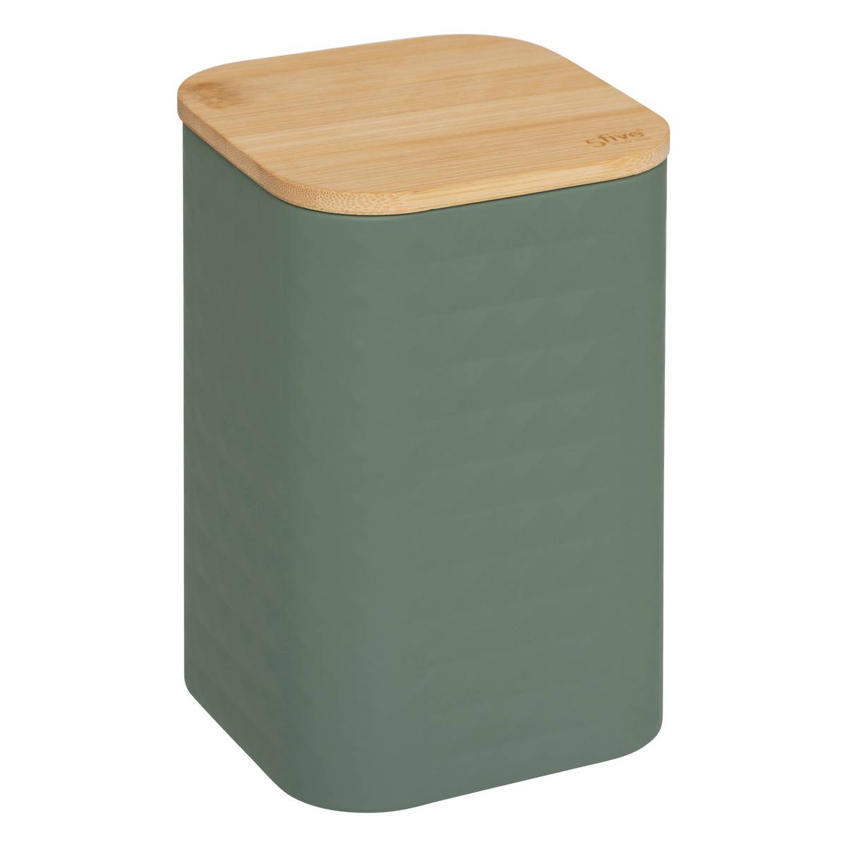 Boîte de conservation en métal 2L SENSIA vert, 5FIVE SIMPLY SMART