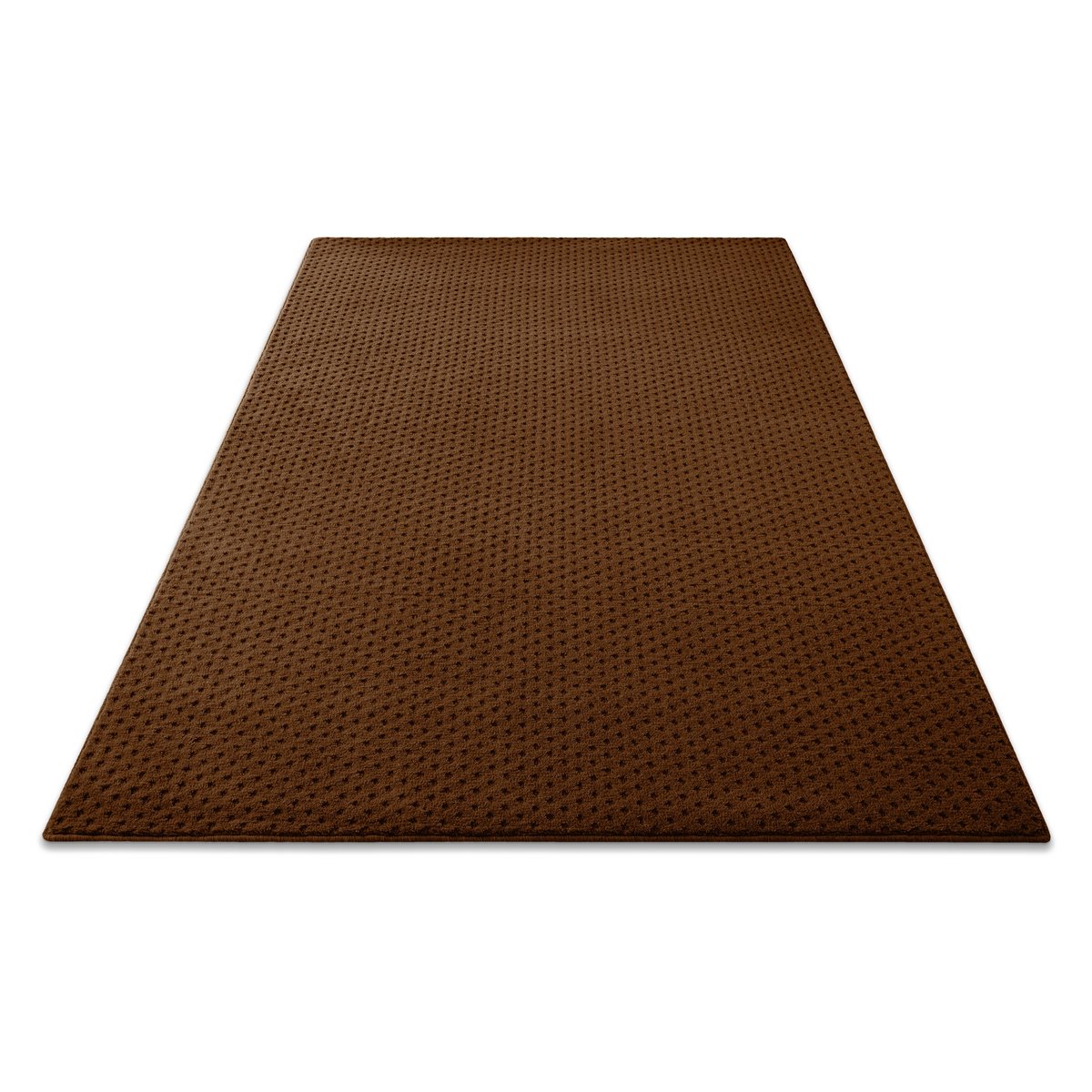 Tapis en laine avec relief , CASTELLO THREE marron, WECON HOME