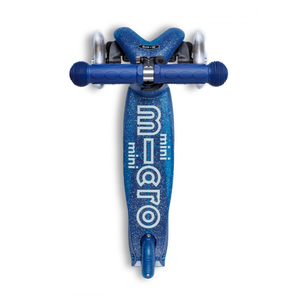 Mini Micro Deluxe Glitter LED - bleu, MICRO MOBILITY
