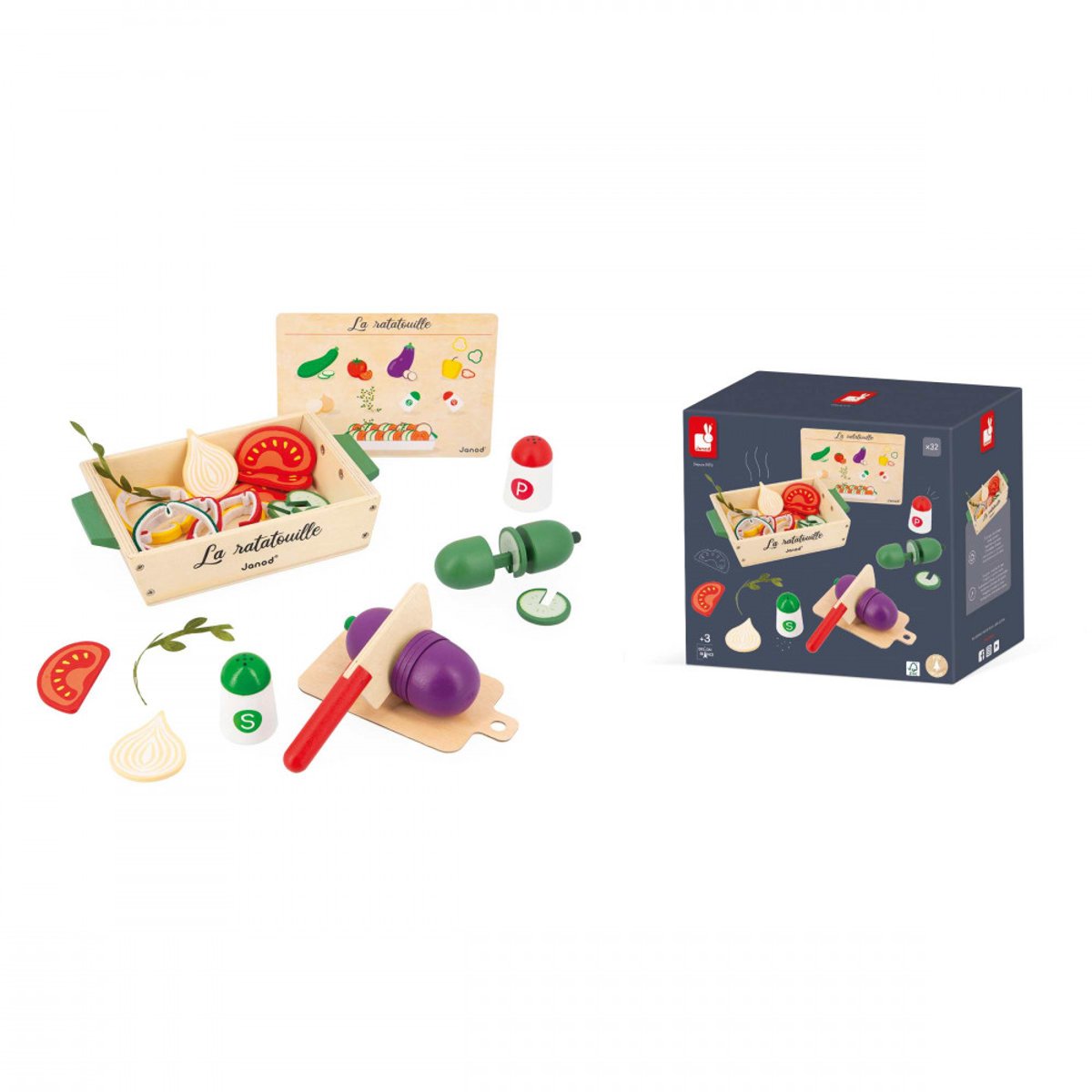 Set Ratatouille beige, JANOD